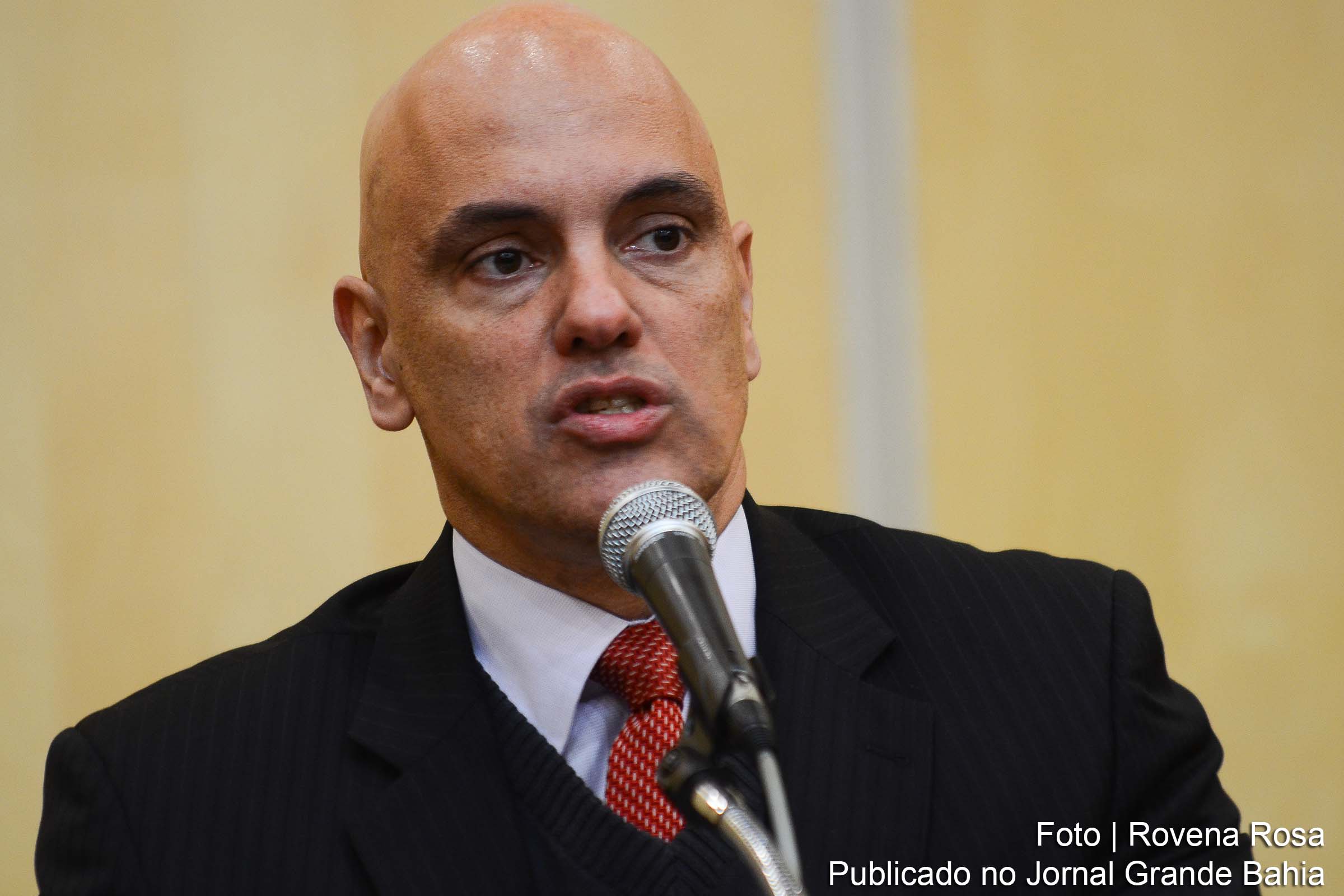 O ministro Alexandre de Moraes, do Supremo Tribunal Federal, STF: estados têm 72 horas para apresentar ações de combate à covid-19.