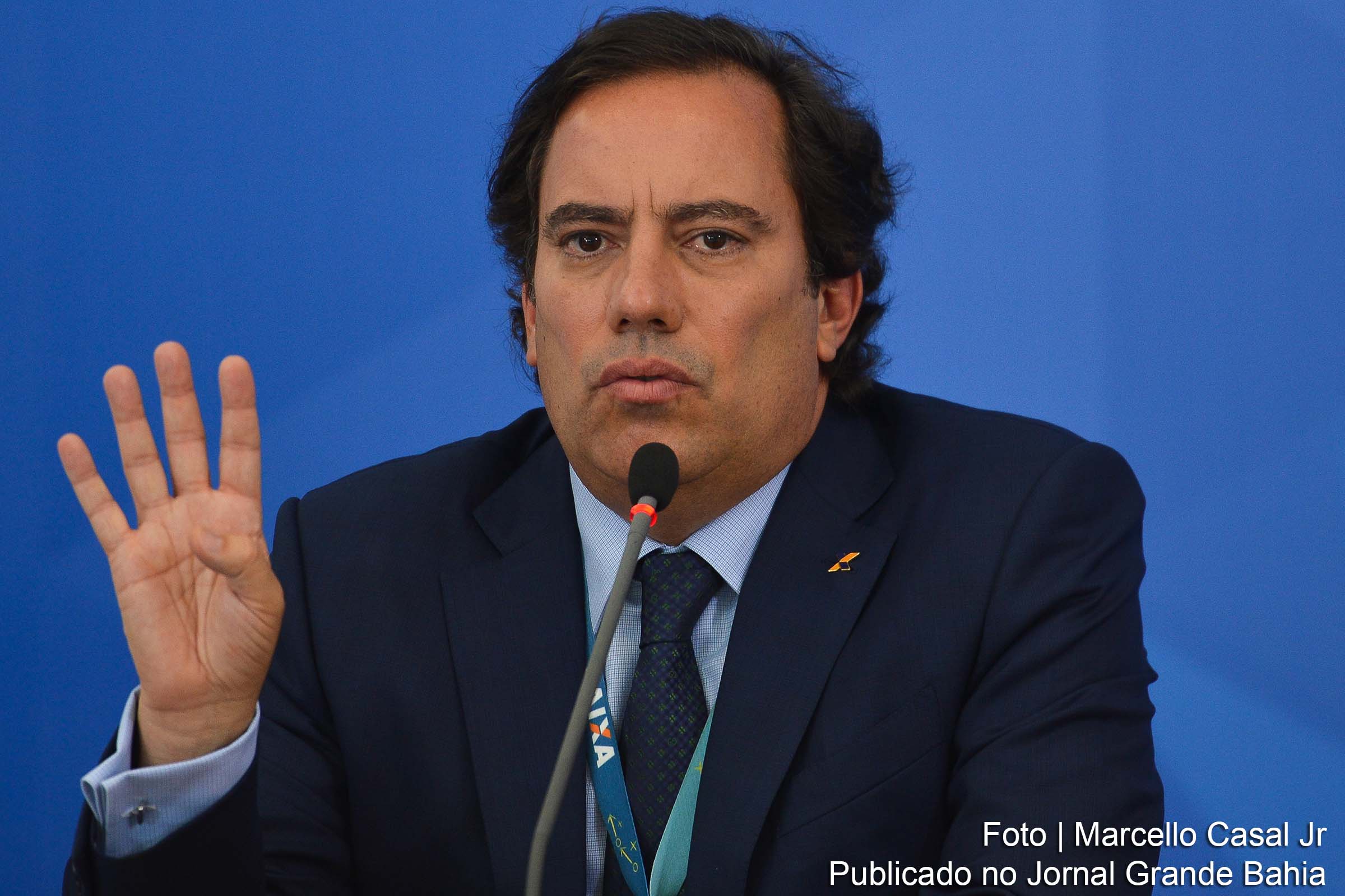 Presidente da Caixa Econômica Federal, Pedro Guimarães.