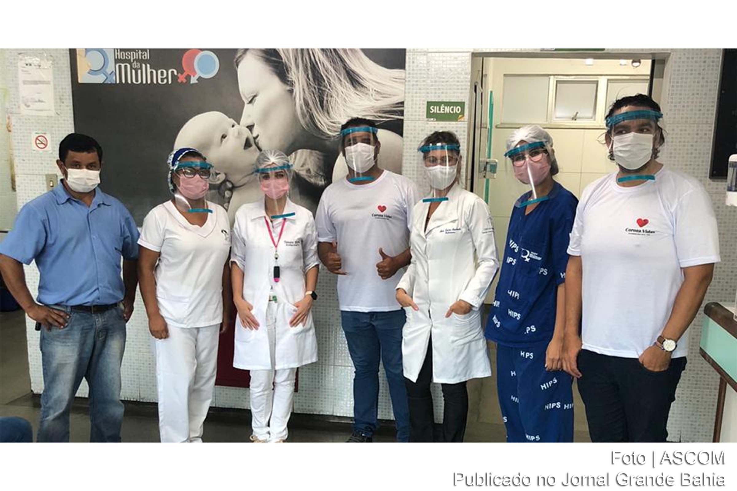 Projeto Coronavidas, indústrias parceiras e sociedade civil unem esforços para fabricar protetor facial de plástico, no combate a Covid-19.