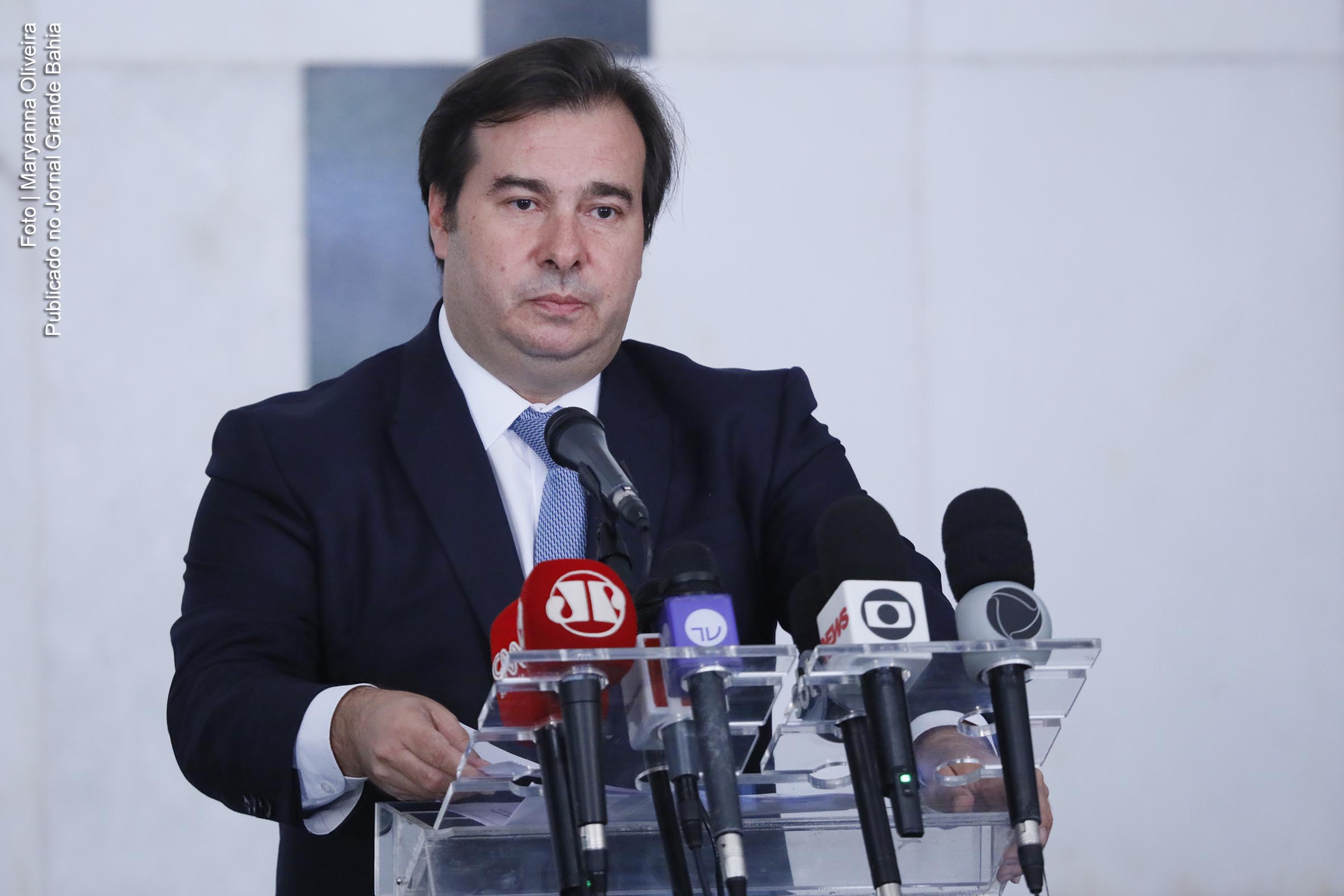 Contraproposta do Governo Bolsonaro para ajuda a estados é insuficiente, diz deputado Rodrigo Maia