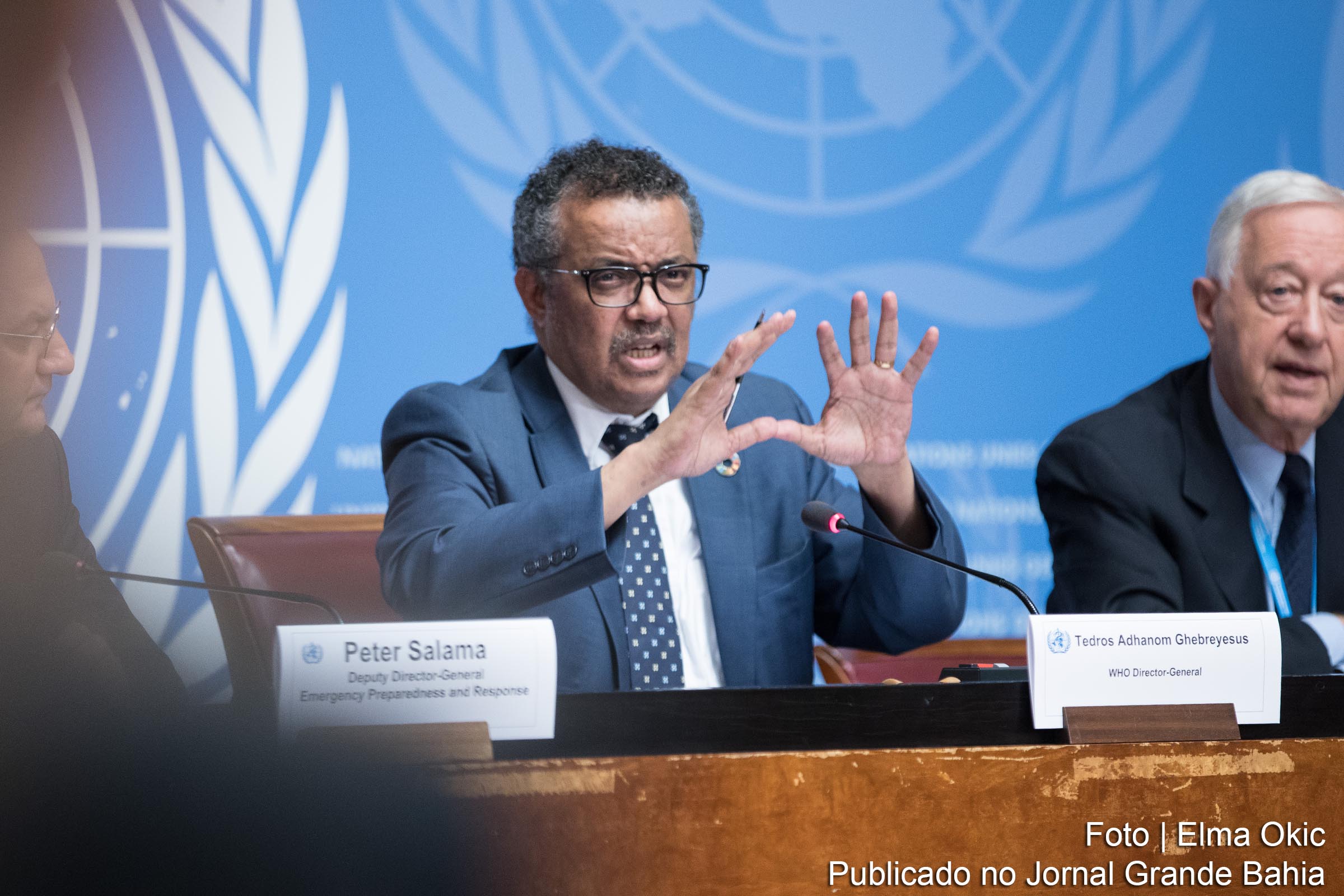 Tedros Adhanom Ghebreyesus, diretor-geral da Organização Mundial da Saúde (OMS), foi alvo de ataques racistas e até ameaças de morte desde o início da crise do coronavírus.