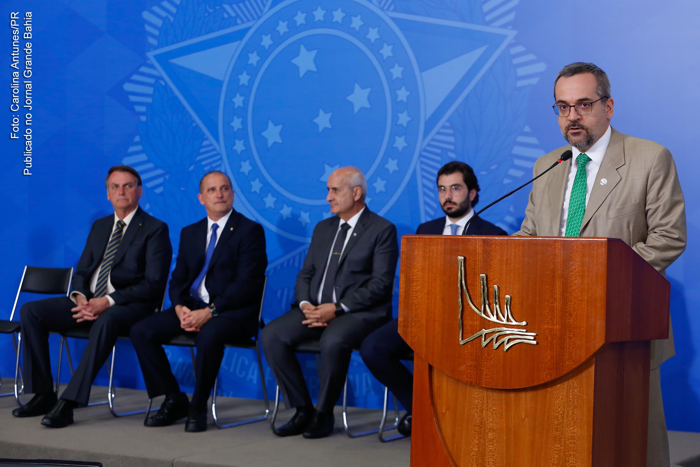 Abraham Weintraub, ministro da Educação do Governo Bolsonaro.