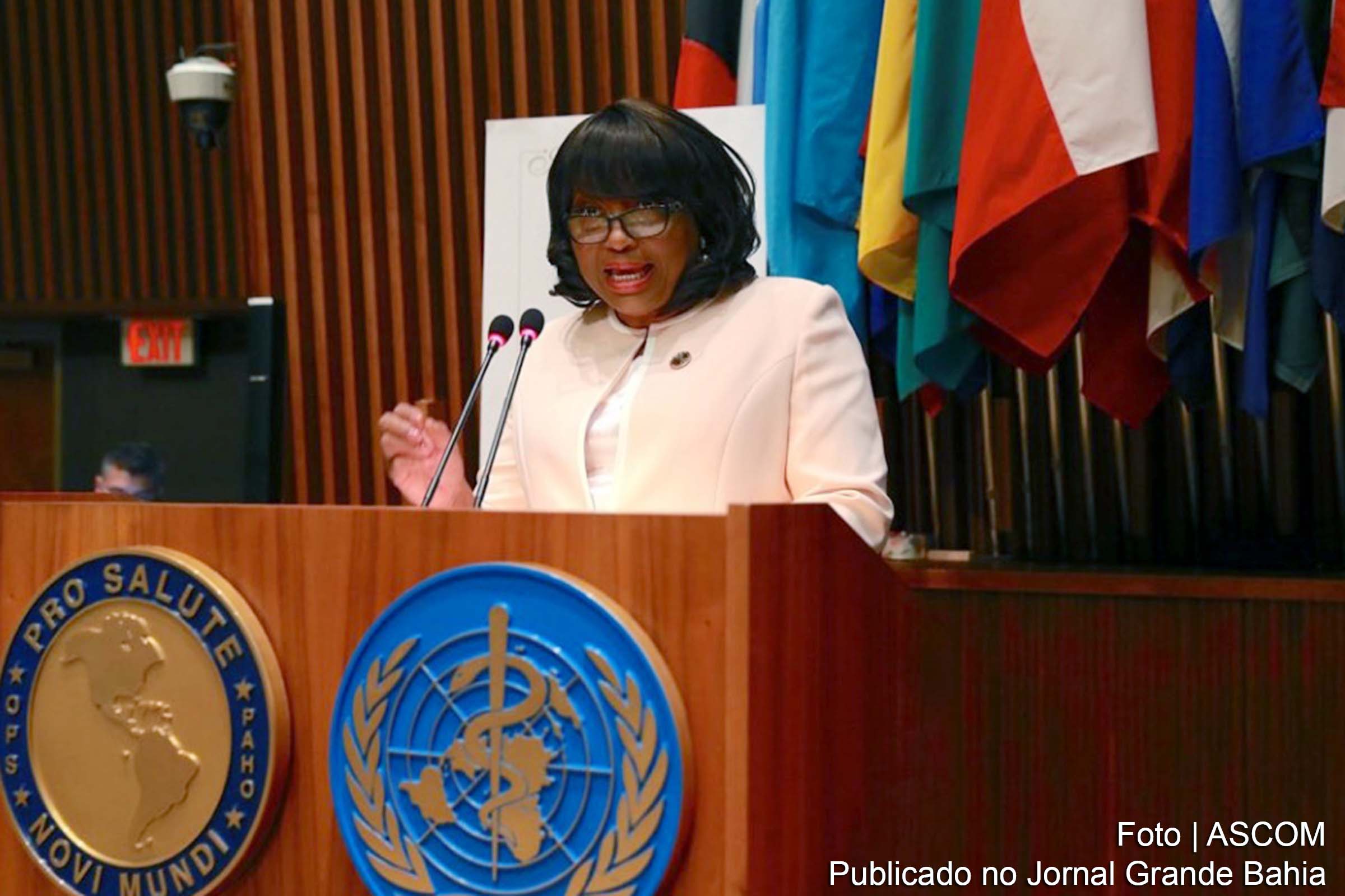 Carissa F. Etienne, diretor da Organização Pan-Americana da Saúde.
