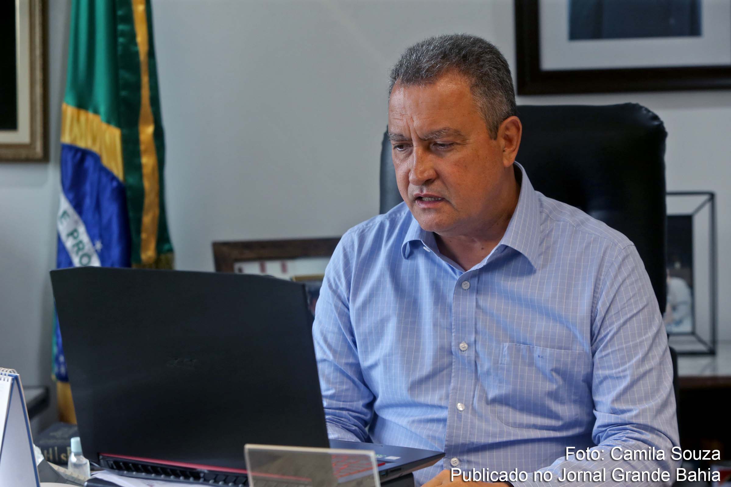 Rui Costa: nós transformamos o Hospital Eurico Dutra, em Barreiras, numa unidade responsável pelas triagens e acolhimentos de pacientes com casos leves.