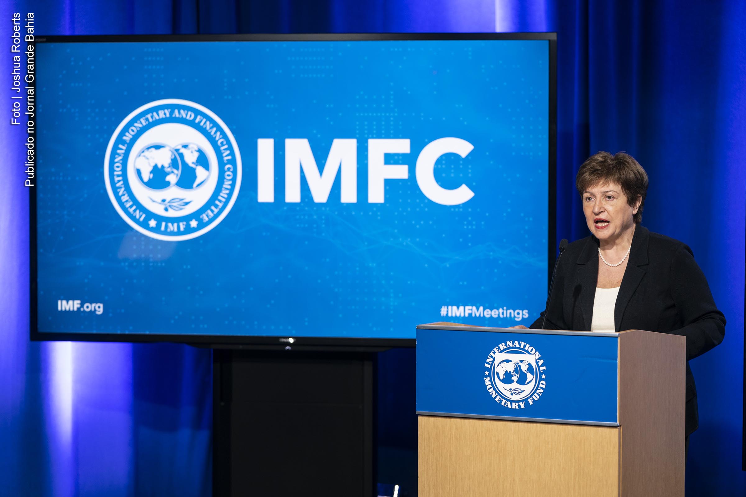 Kristalina Georgieva, diretora-gerente do Fundo Monetário Internacional (FMI).