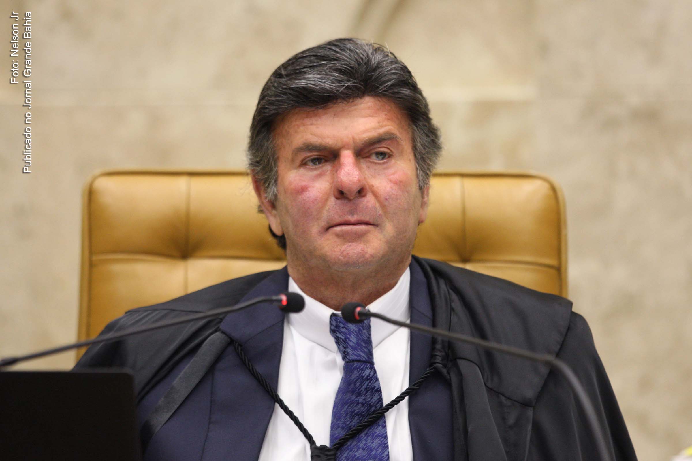 Ministro Luiz Fux, no exercício interino da presidência do STF.