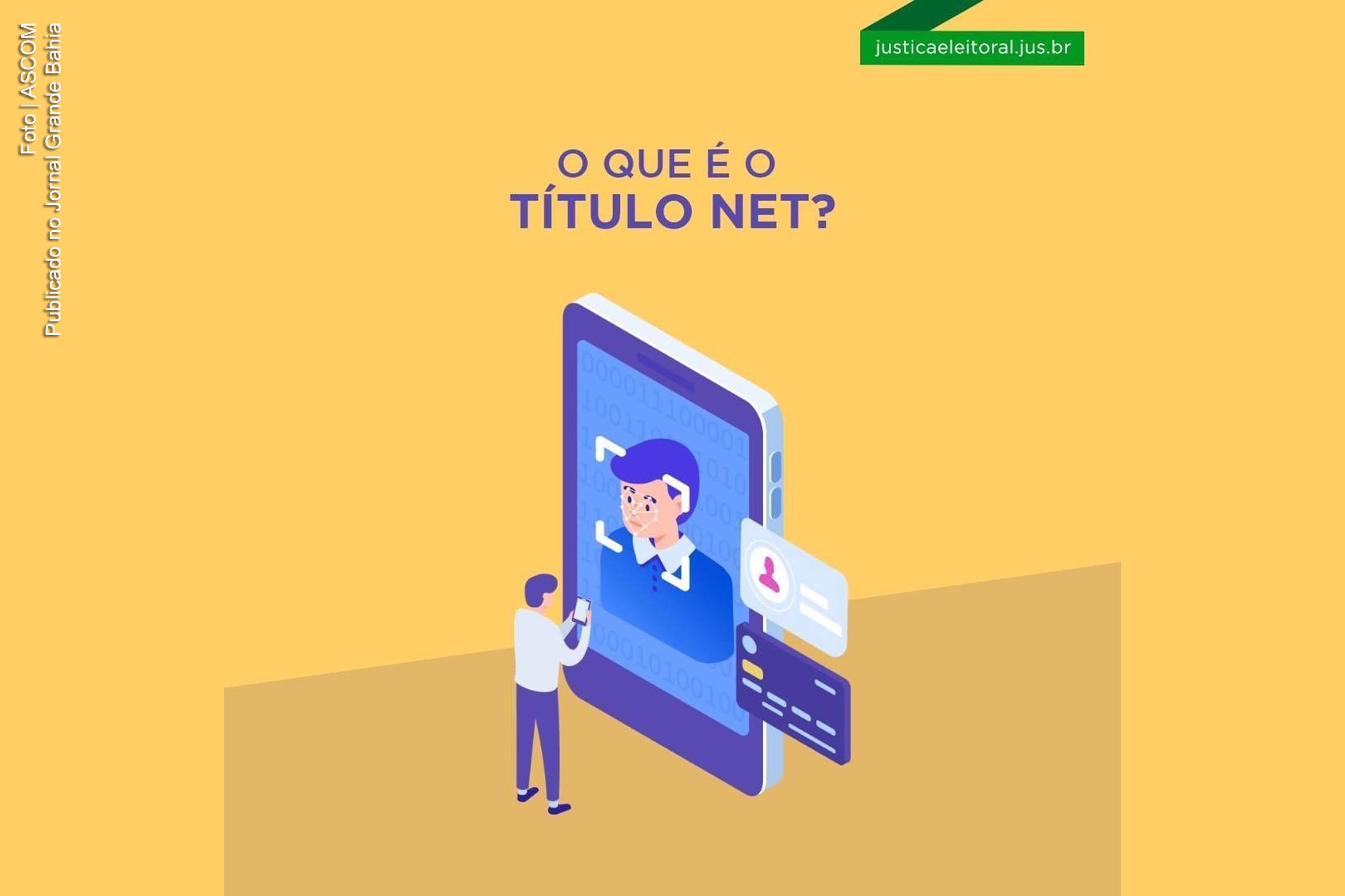 O Título Net é a ferramenta virtual para pré-atendimento eleitoral.