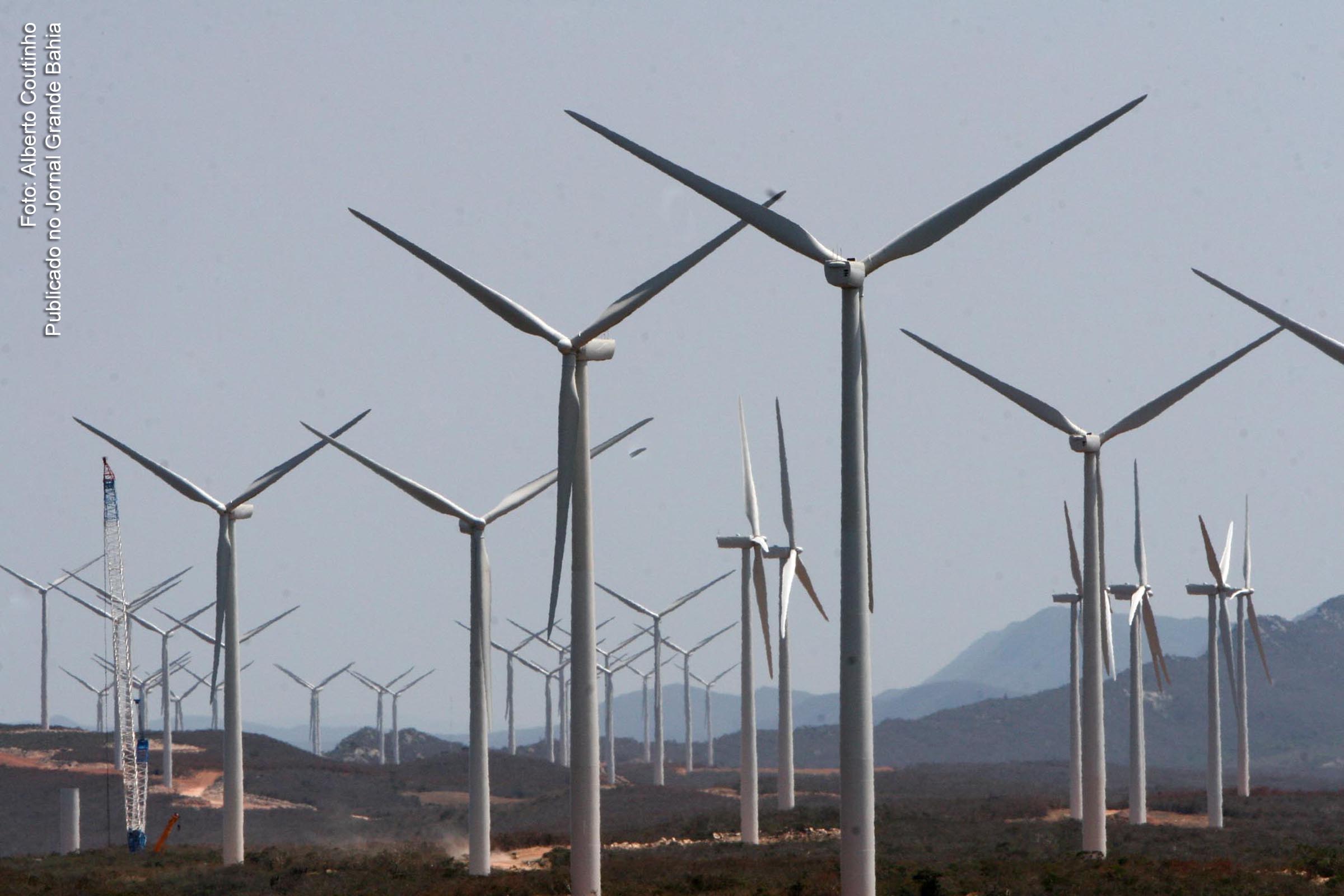 Parque de Energia Eólica em Brotas de Macaúbas.