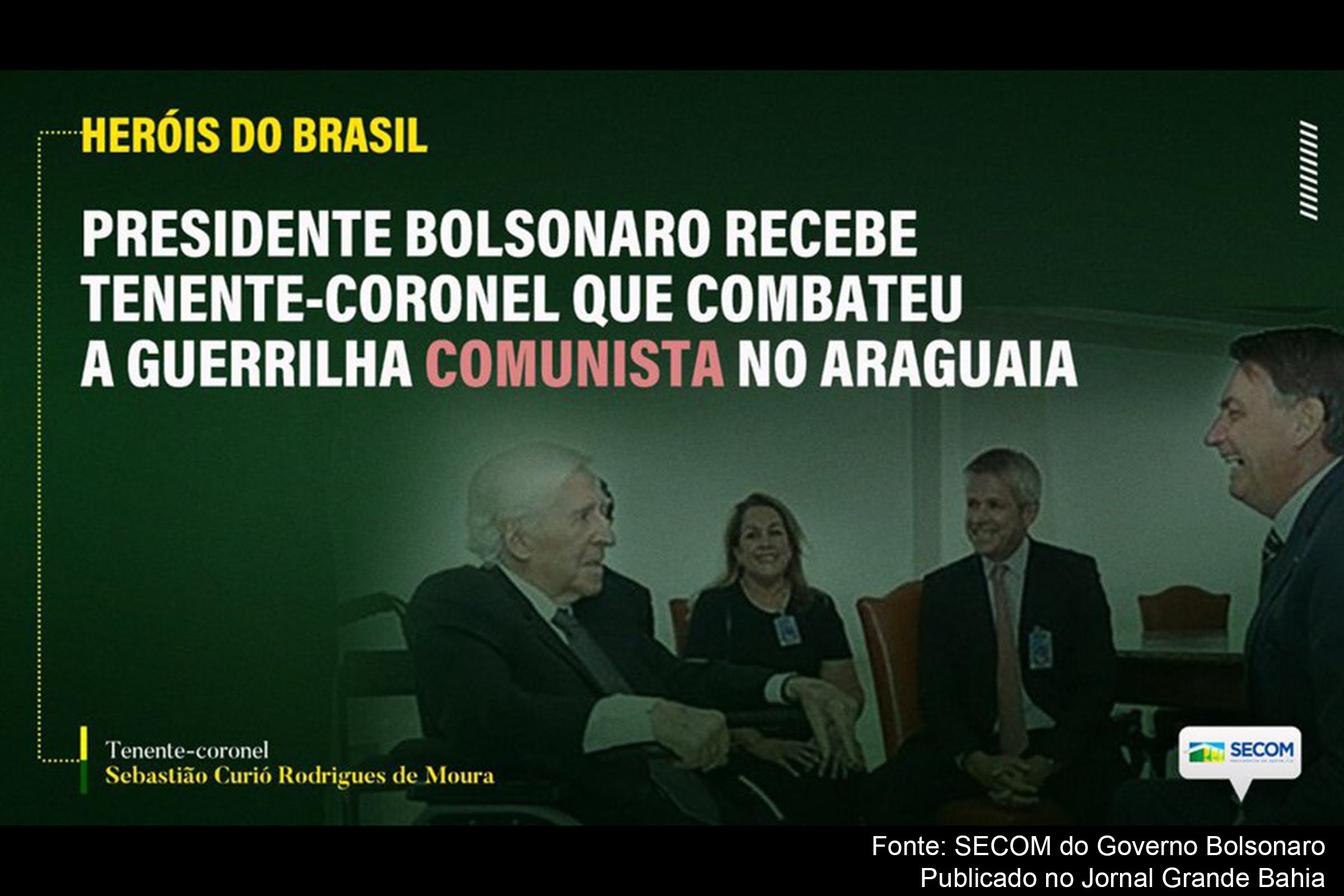 Propaganda da necropolítica do Governo Bolsonaro.
