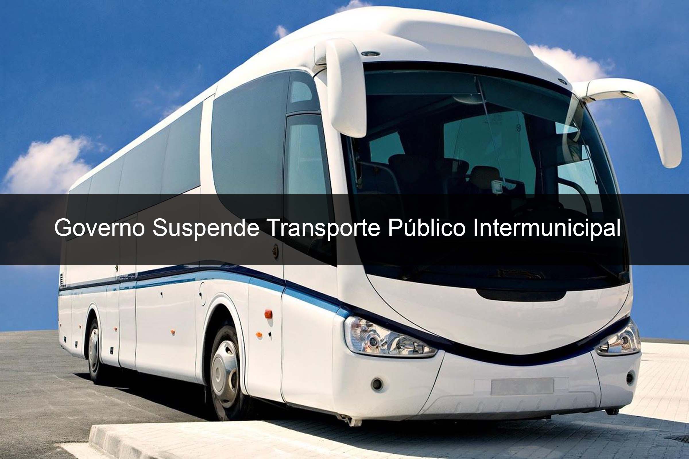 Transporte Público Intermunicipal é suspenso em municípios da Bahia.