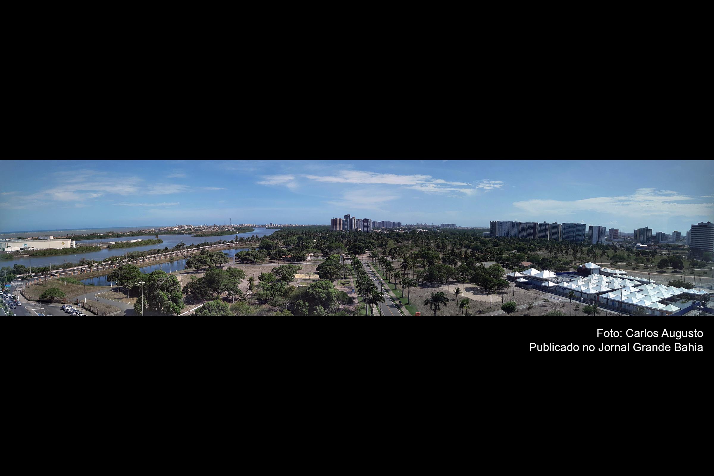 Vista panorâmica da cidade de Aracaju, capital de Sergipe.