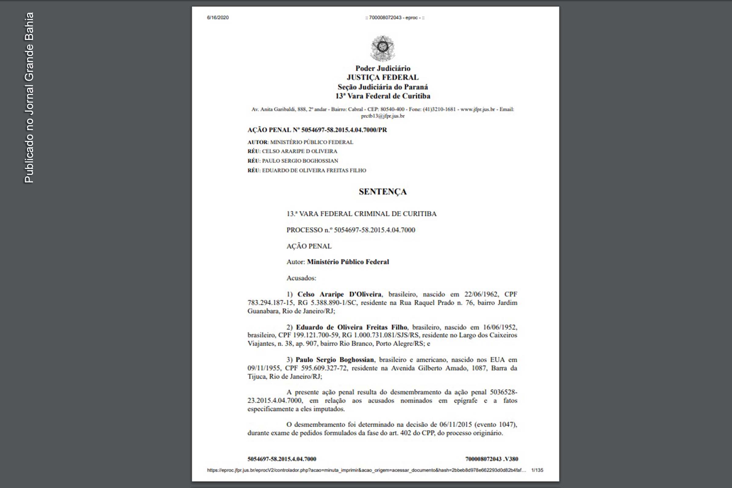 13ª Vara Federal de Curitiba condenou o ex-gerente da Petrobras Celso Araripe, MPF comprovou que o agente corrompido recebeu uma série de depósitos fracionados, em espécie, estratégia para tentar burlar os sistemas de prevenção de lavagem de dinheiro.
