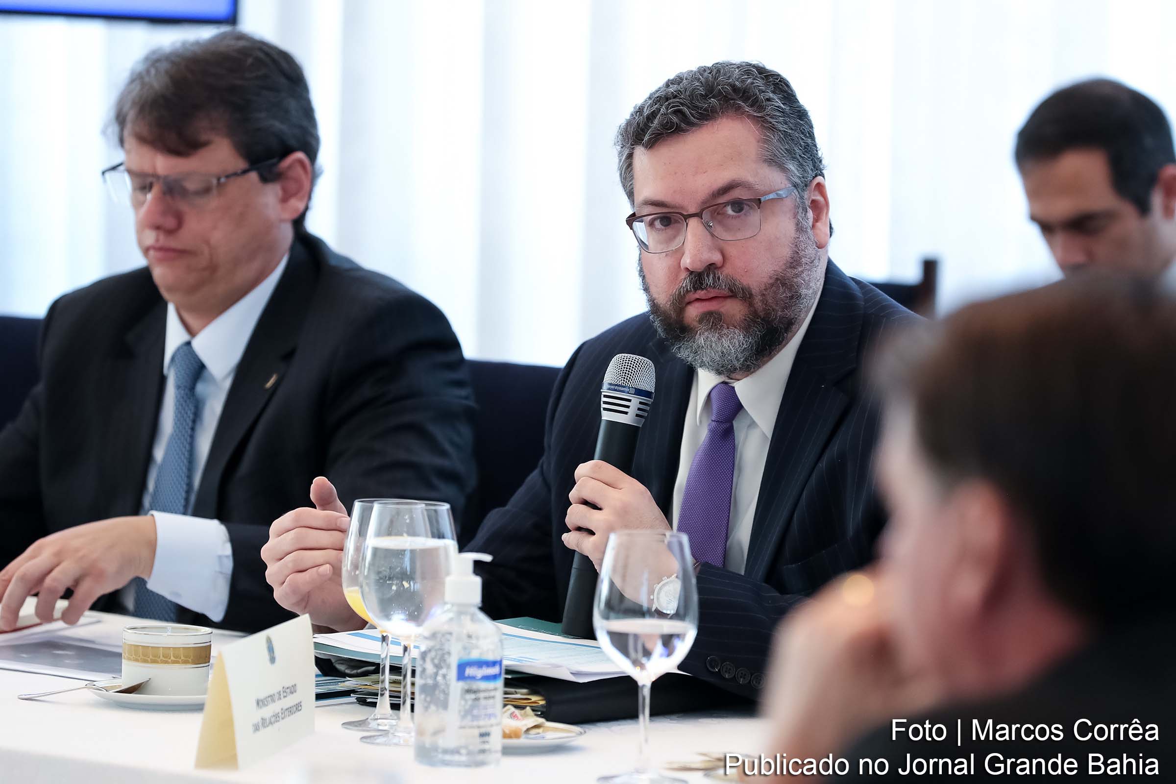 Ernesto Araújo, ministro das Relações Exteriores do Governo Bolsonaro.