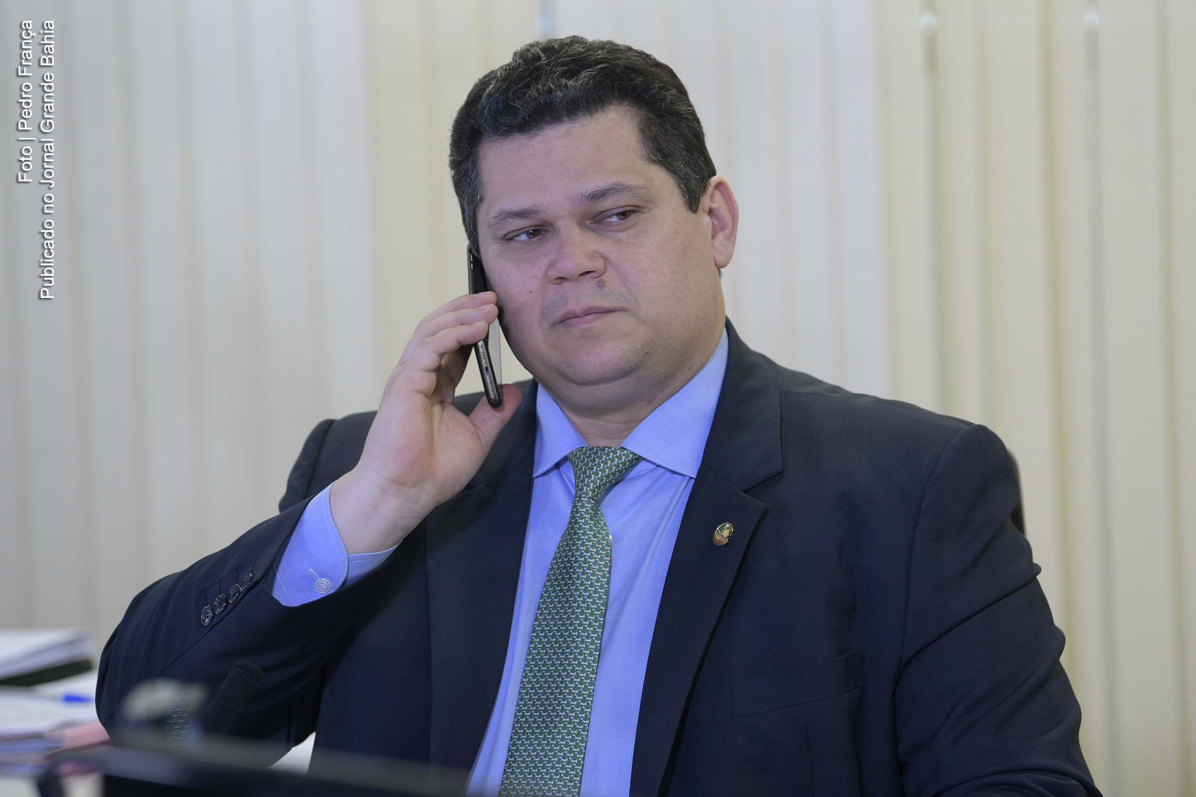 Davi Alcolumbre (DEM-AP), presidente do Senado.