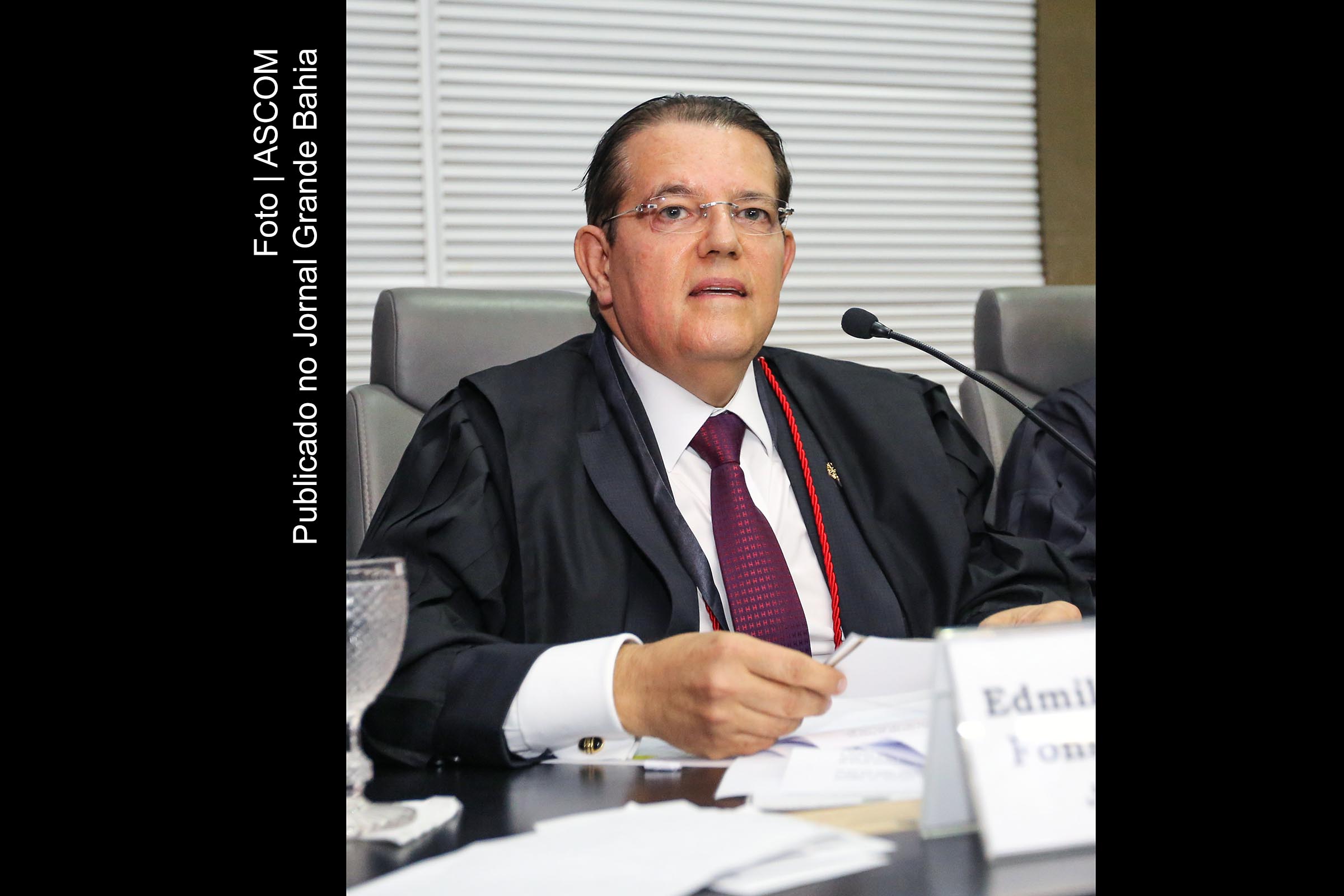 Desembargador Jatahy Júnior, presidente do TRE Bahia.
