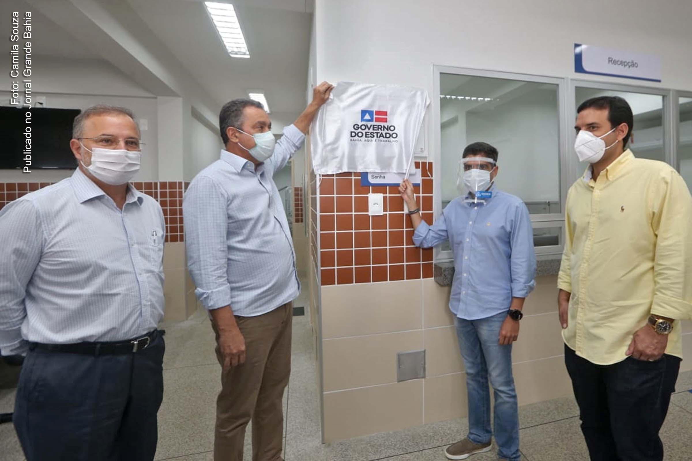 Governador Rui Costa entrega Unidade Básica de Saúde, no bairro do Iapi em Salvador.