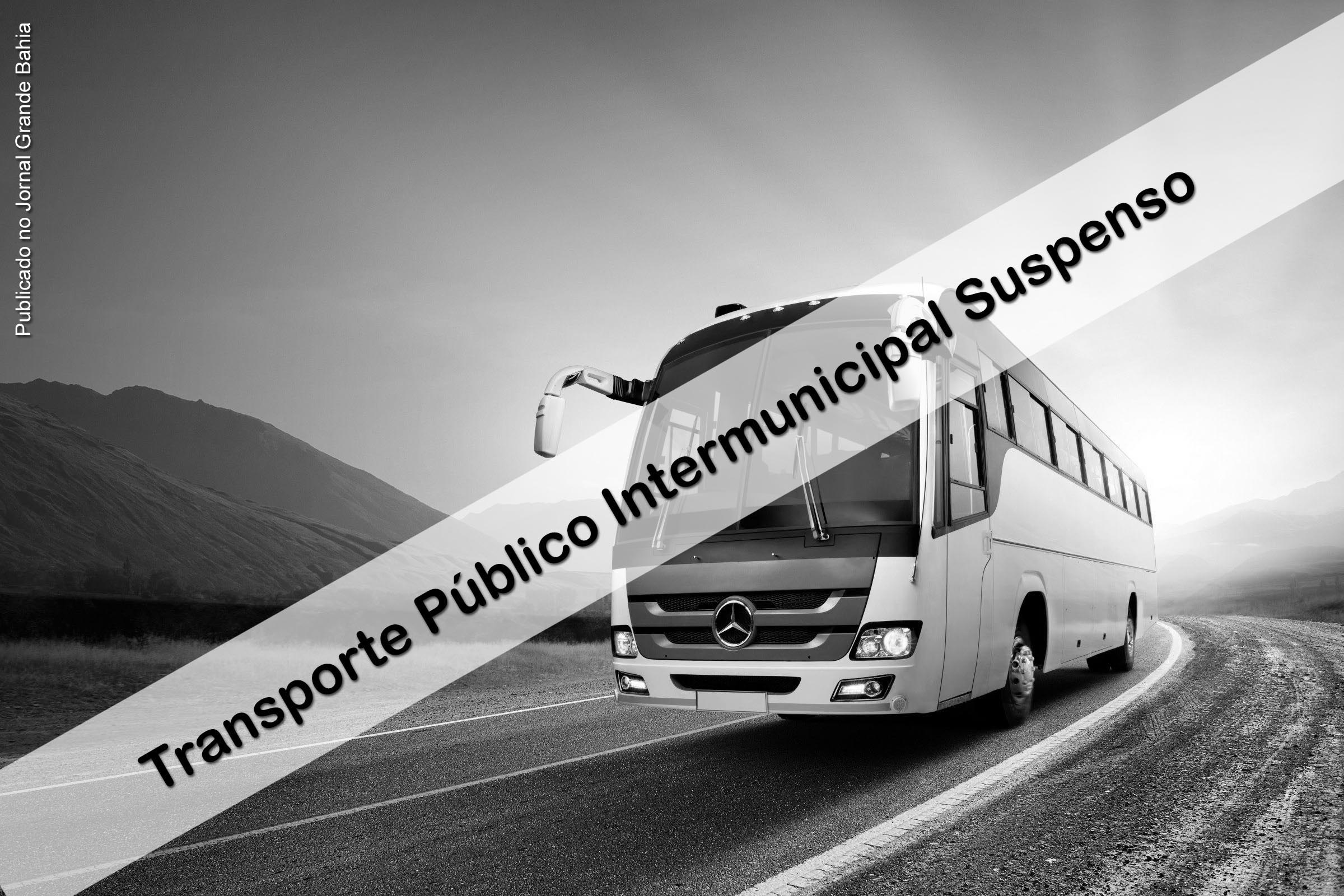 Governo da Bahia determina suspensão do transporte público intermunicipal.