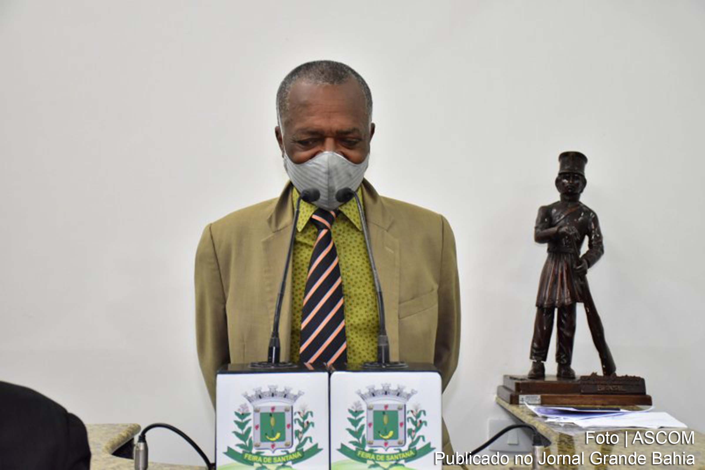 Vereador alerta para óbitos pela Covid-19 em Feira de Santana
