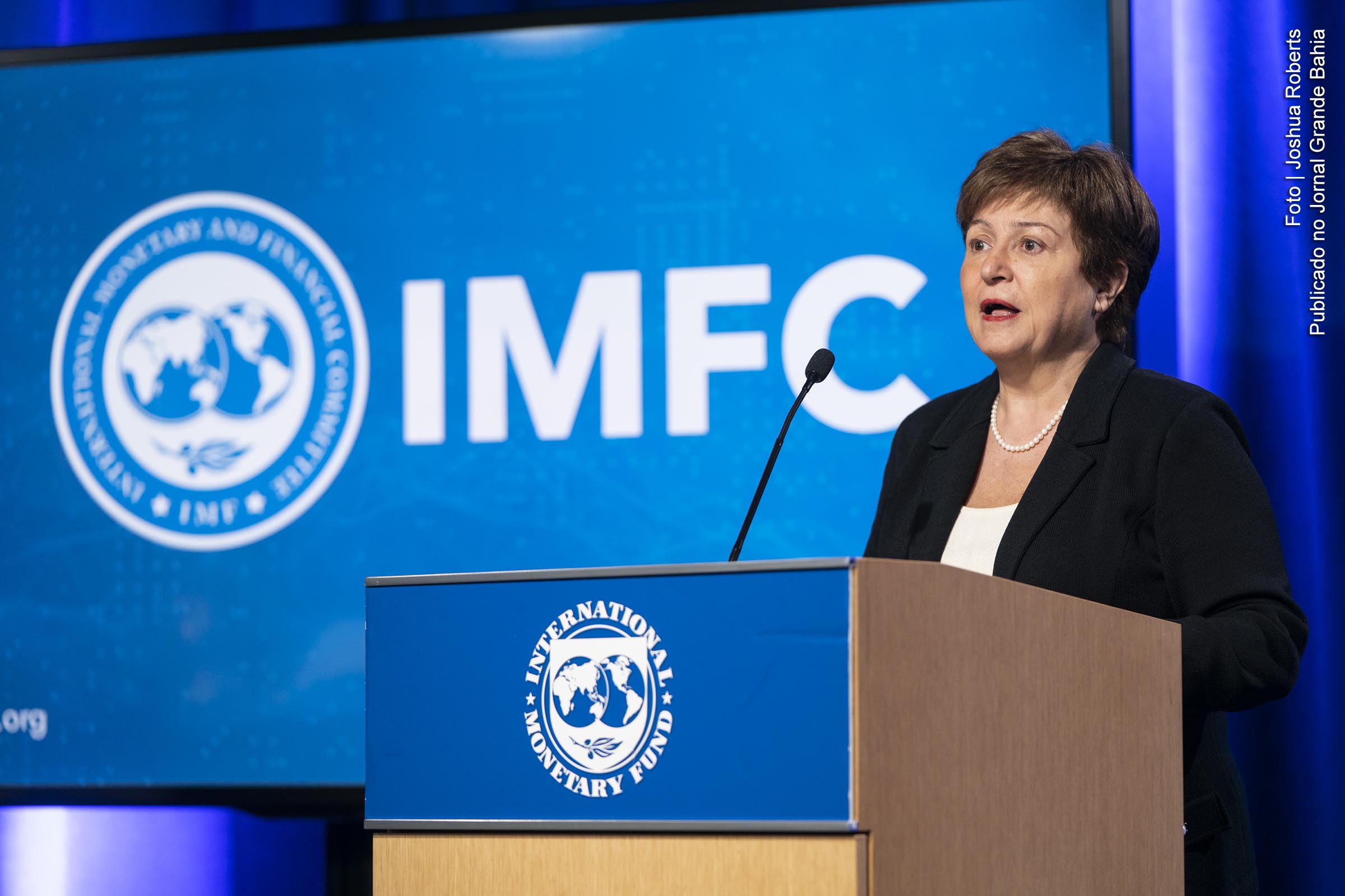 Kristalina Georgieva, diretora-gerente do Fundo Monetário Internacional (FMI).