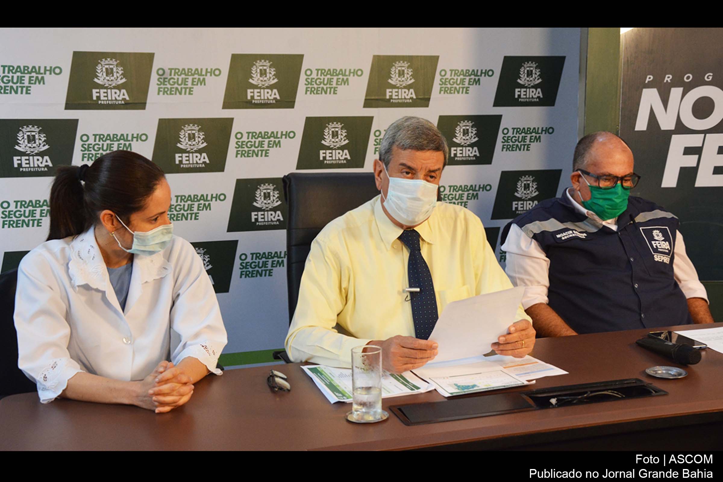 Prefeito Colbert Martins Filho anuncia medidas de contenção da pandemia de Covid-19.