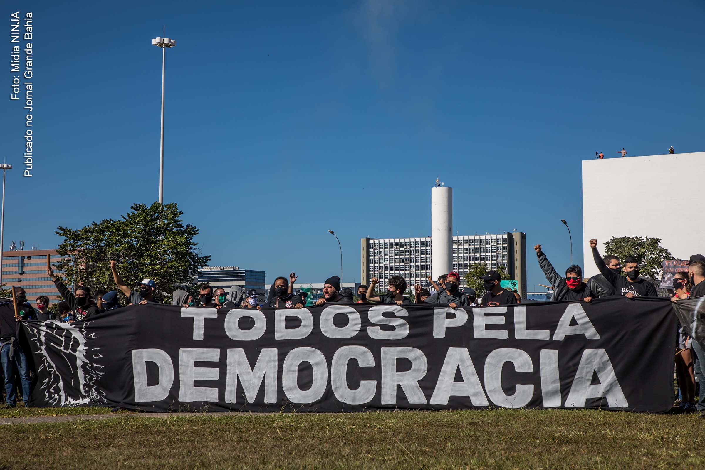 Protestos contra o Governo Bolsonaro são crescentes.