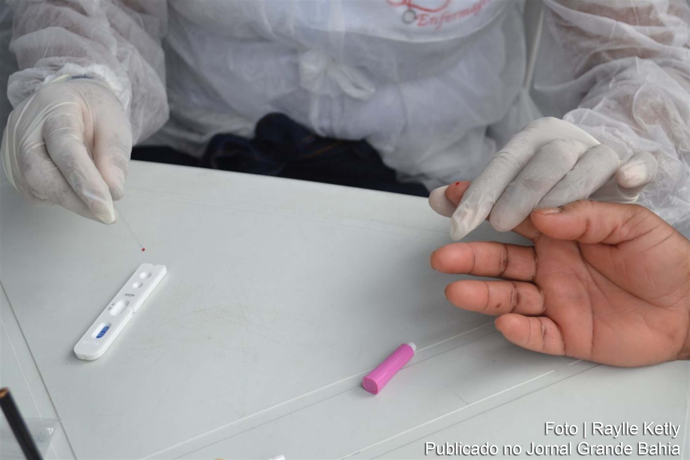 Prefeitura de Feira de Santana disponibiliza testes rápidos para Covid-19.
