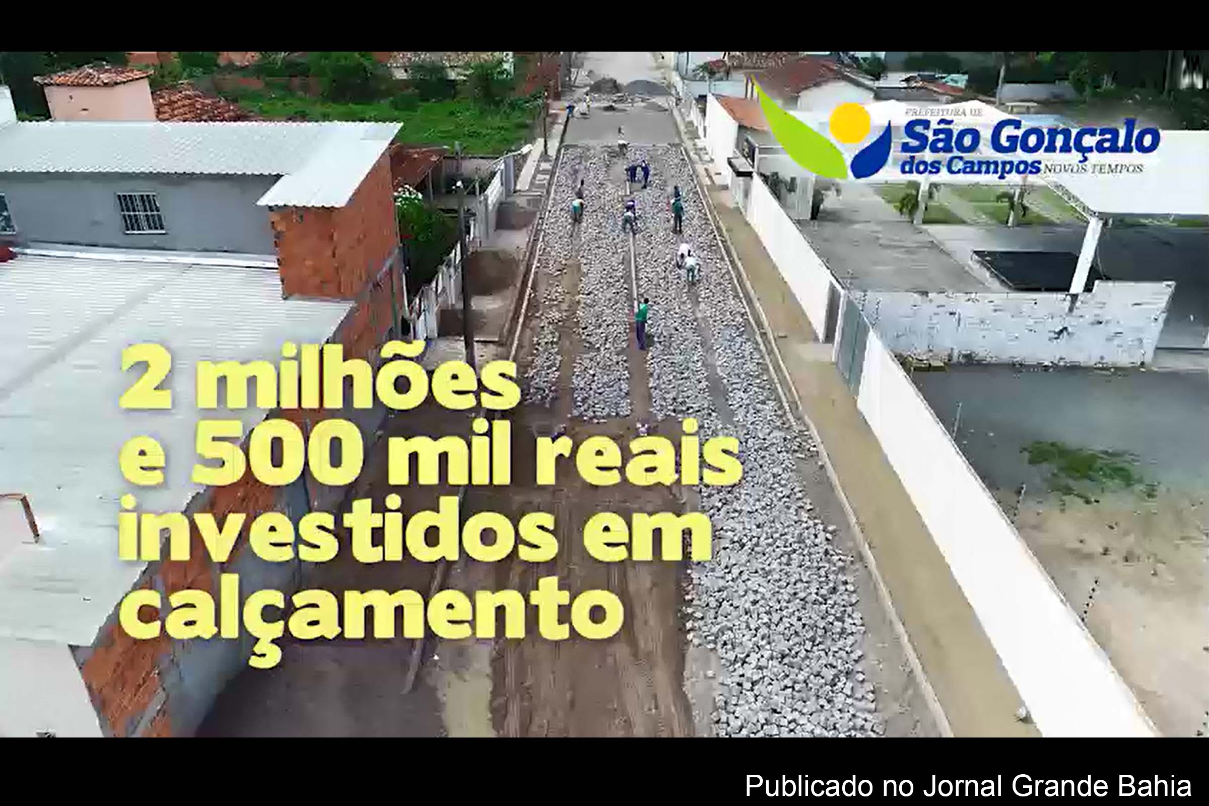 Gestão do prefeito Carlos Germano apresenta, em vídeo, síntese das realizações em São Gonçalo dos Campos.