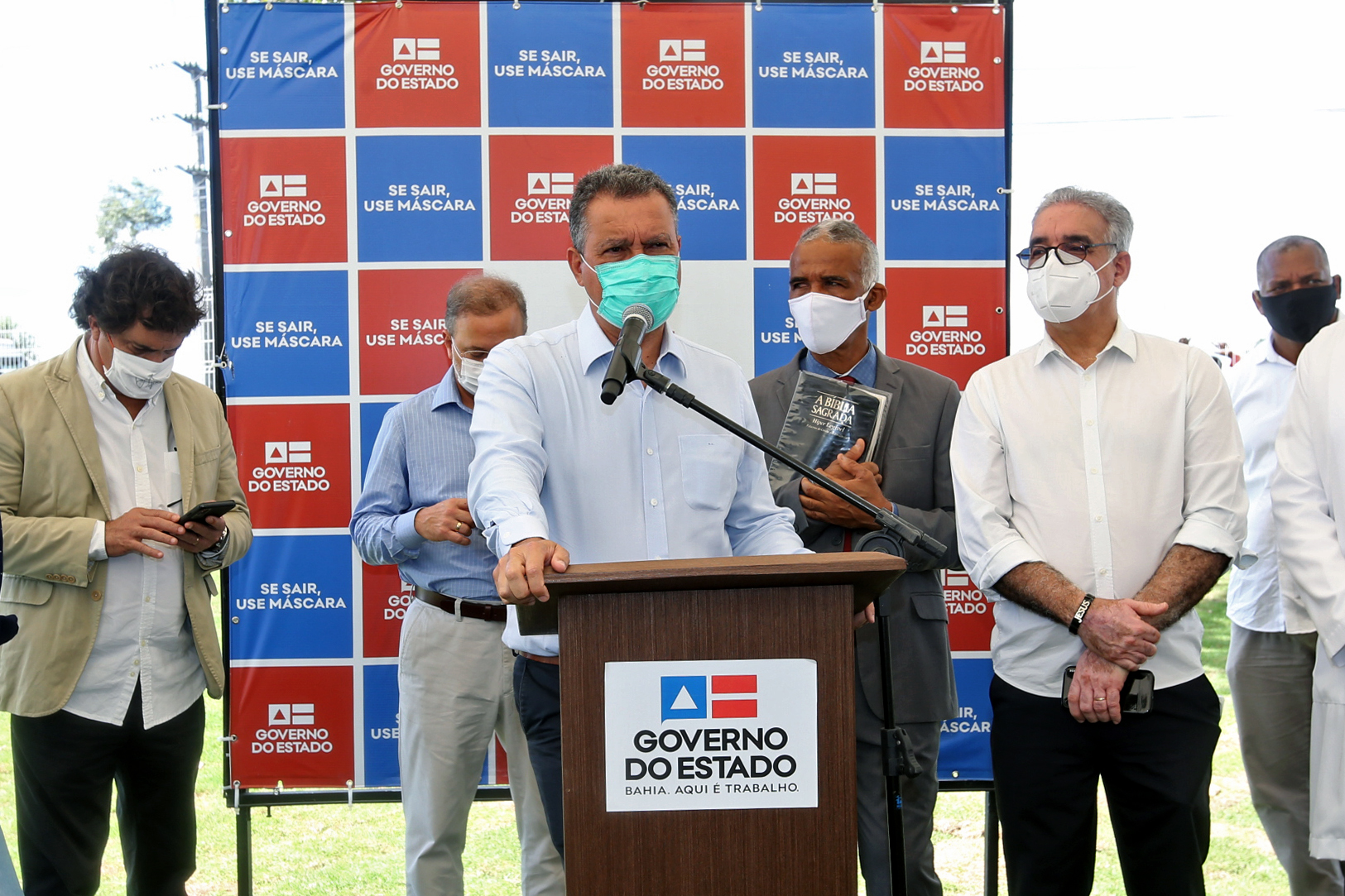 Governador Rui Costa inaugura o Hospital Geral Clériston Andrade 2 (HGCA 2), no município de Feira de Santana.