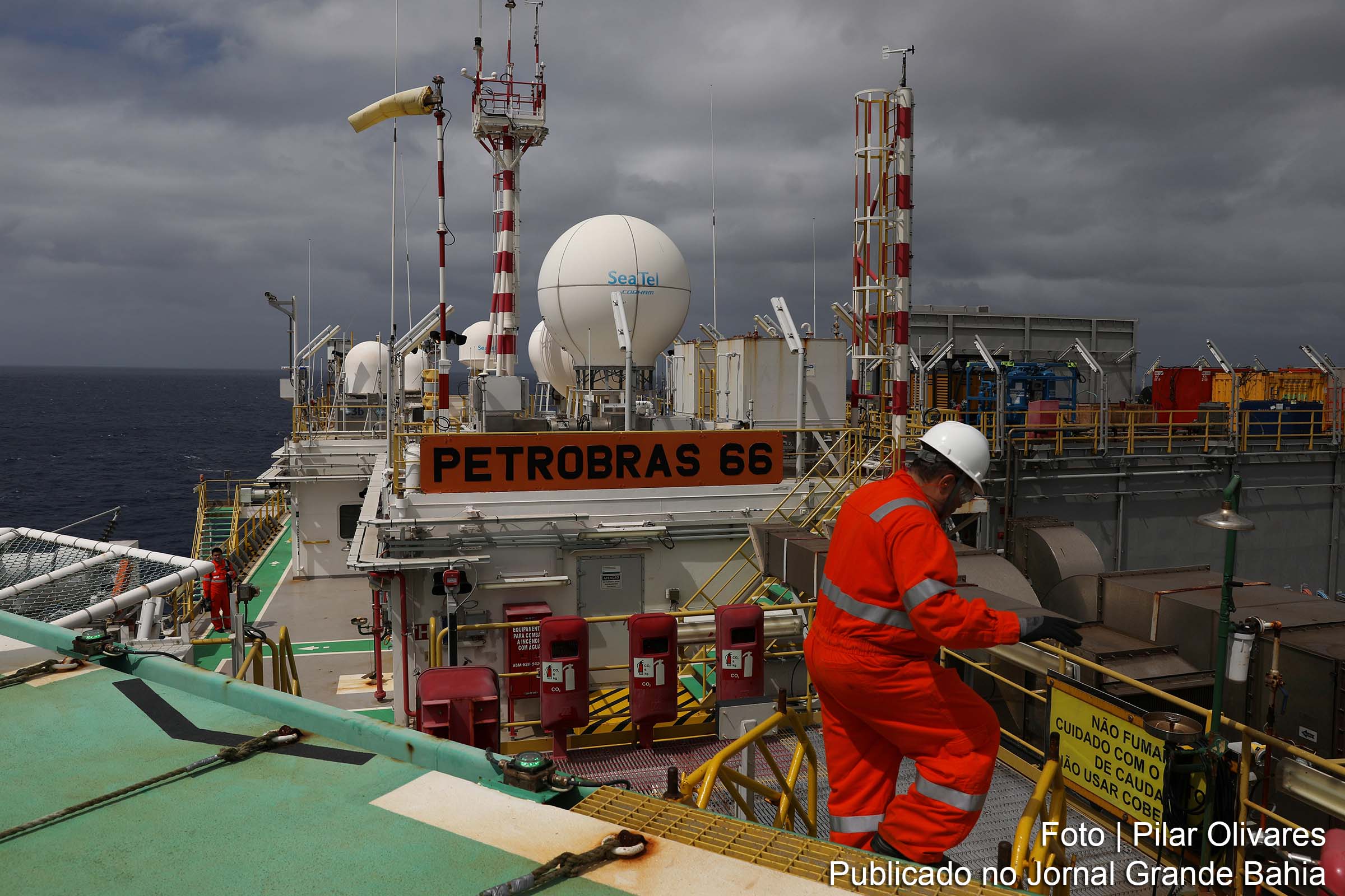 Petrobras amplia operações no pré-sal.