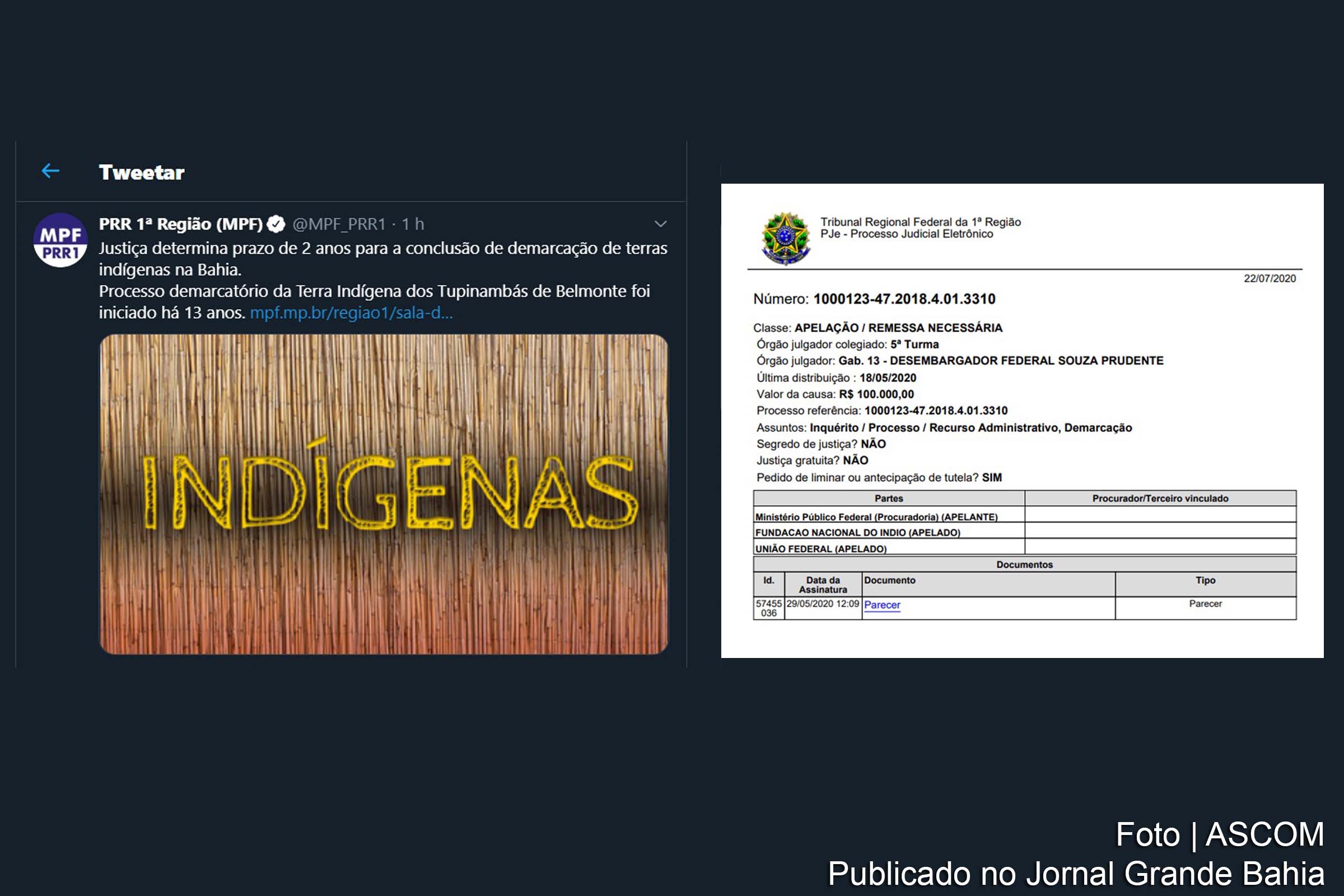 Processo demarcatório da Terra Indígena dos Tupinambás de Belmonte foi iniciado há 13 anos.