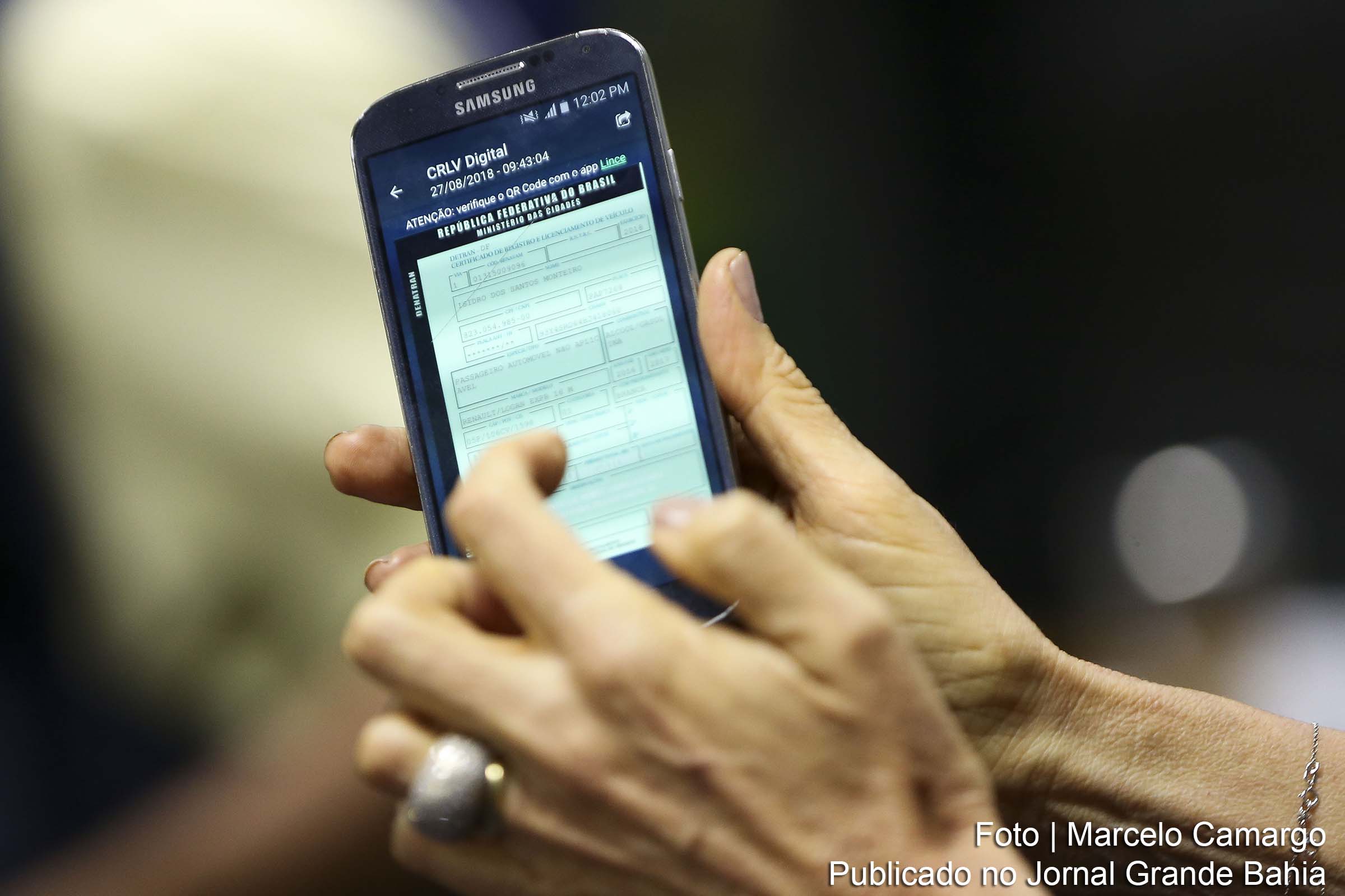 Registro digital de veículo está disponível em todo o país.