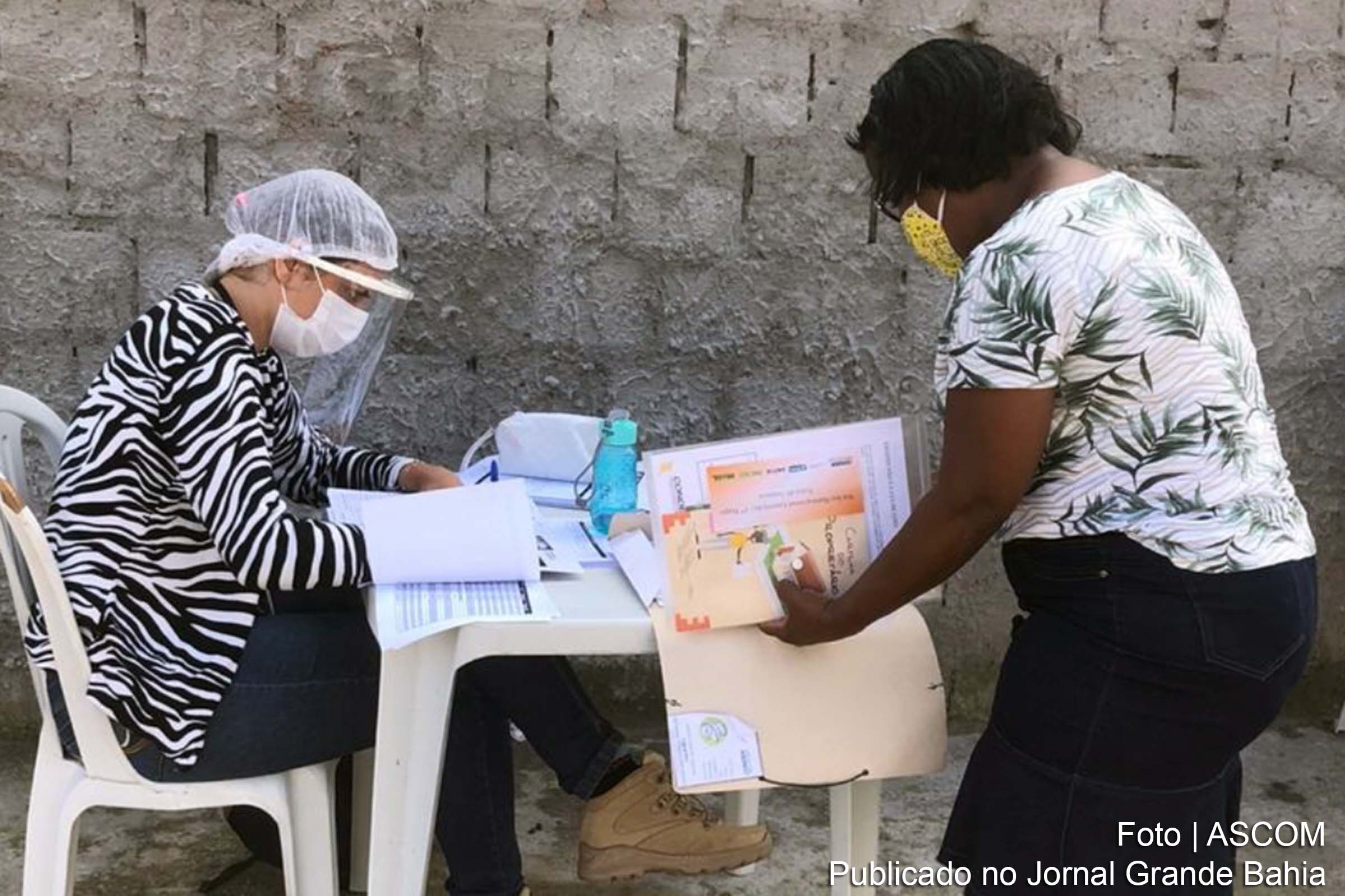 processo de Regularização Fundiária no Núcleo Conceição teve início quando as equipes da SEHAB começaram o trabalho de visita aos moradores e atualização dos cadastros.