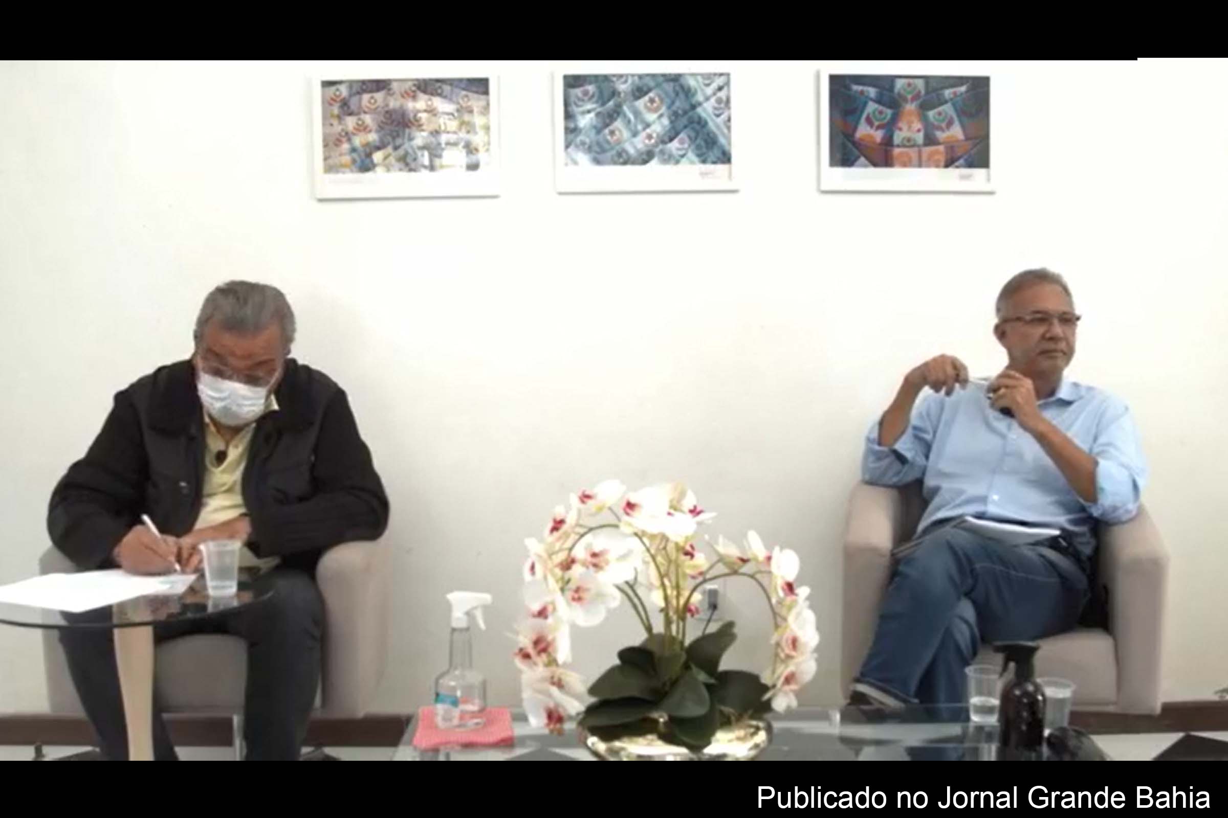 Eleições 2020: Deputado Targino Machado anuncia apoio de três partidos à Carlos Geilson como pré-candidato à prefeito de Feira de Santana; Confira entrevista