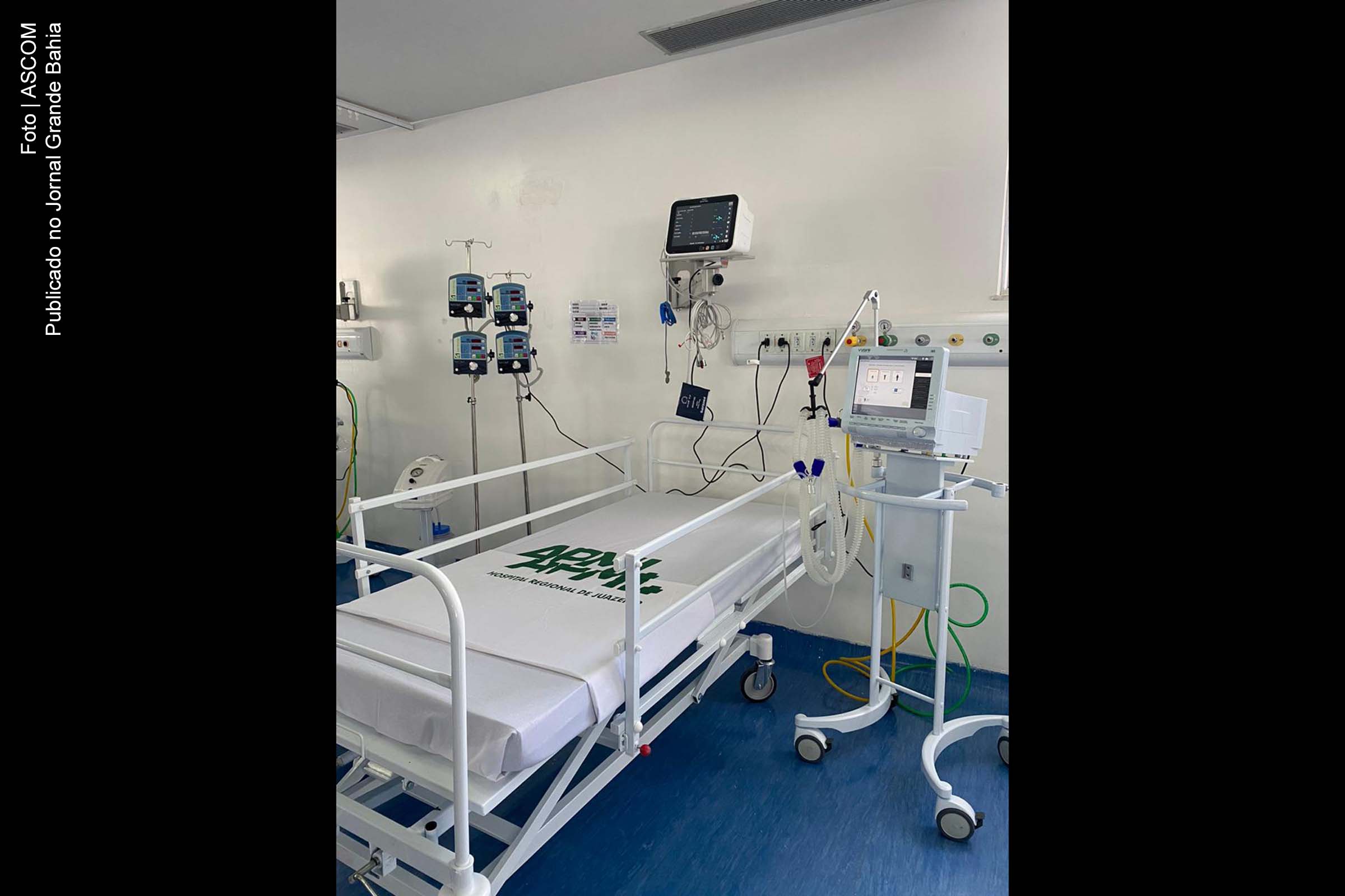 Dez leitos de UTI para Covid-19 são abertos, em Juazeiro, pelo Governo da Bahia.