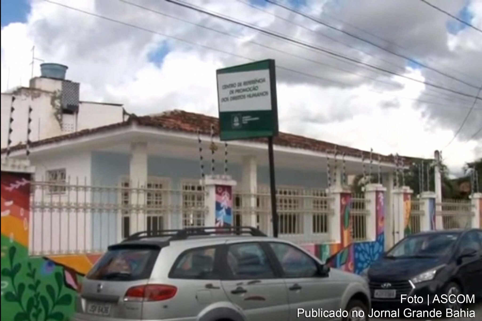 Fachada do Centro de Referência de Promoção dos Direitos Humanos.