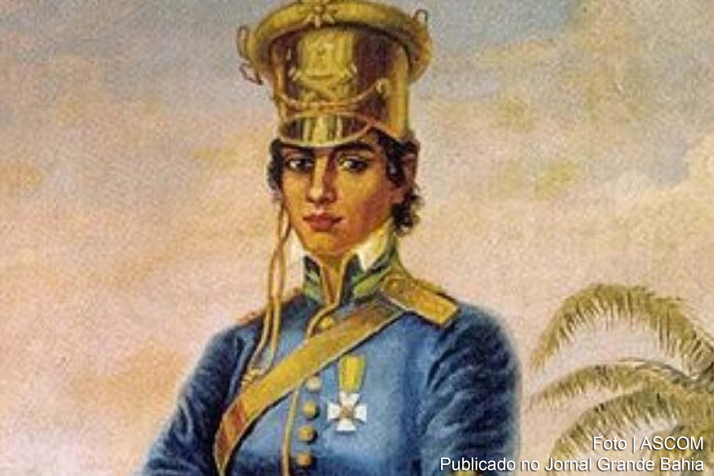 Espaço reservado no 35º BI prestará uma homenagem a Maria Quitéria, a heroína nascida em Feira de Santana, no Distrito de São José.