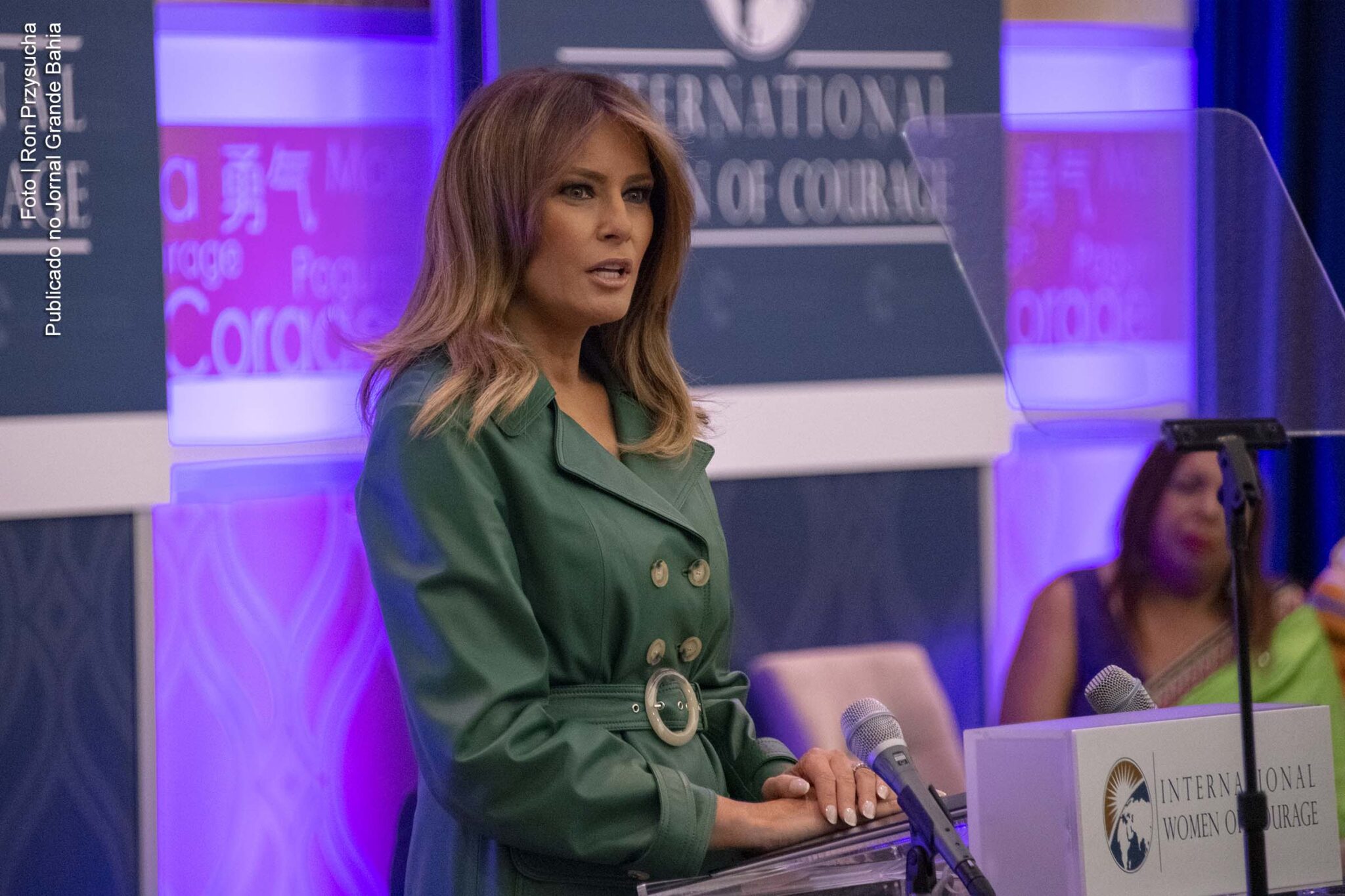 Melania Trump, primeira-dama dos EUA.