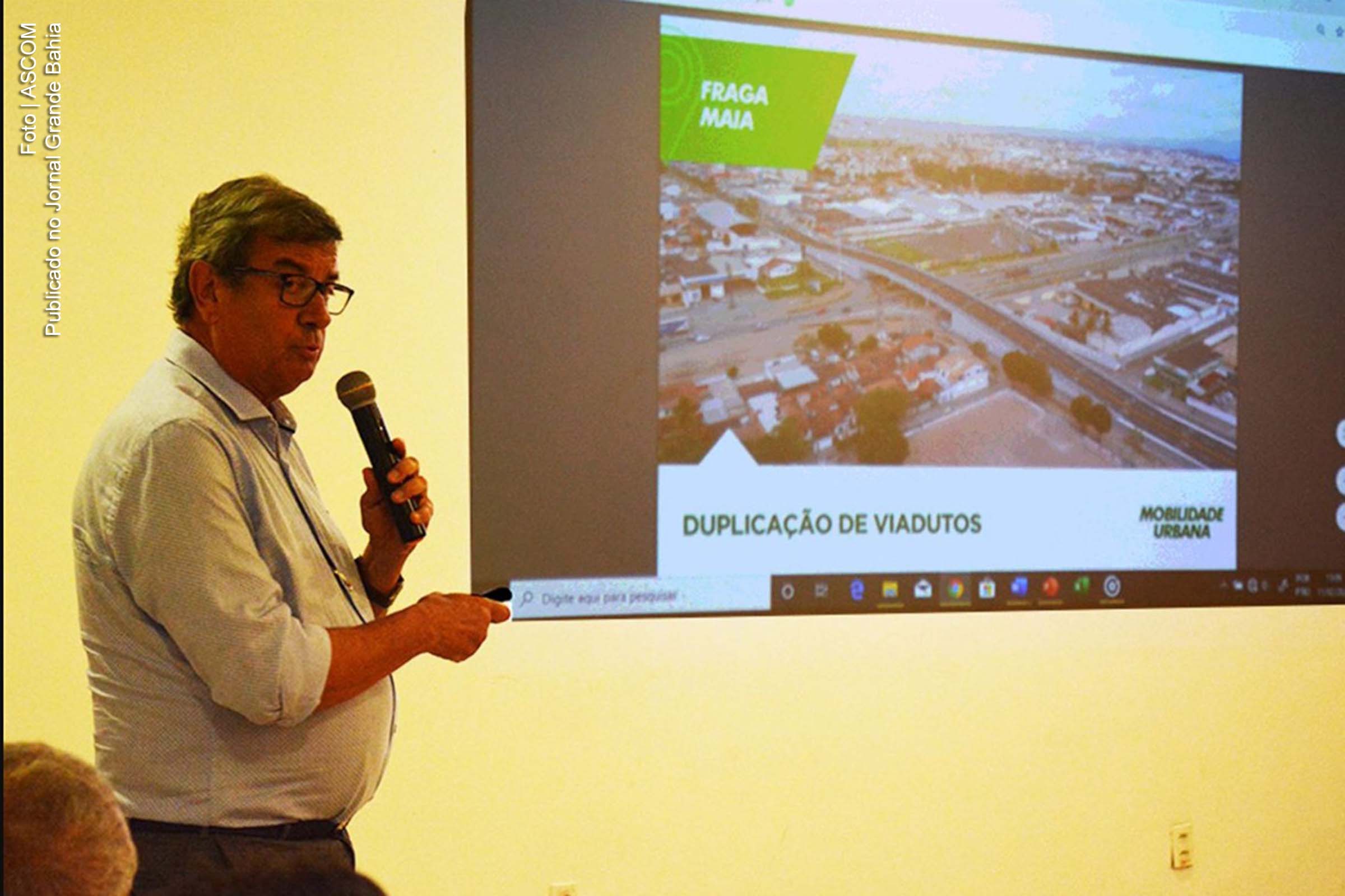 Prefeito Colbert Martins vai assinar ordem de serviço para duplicação de viadutos.