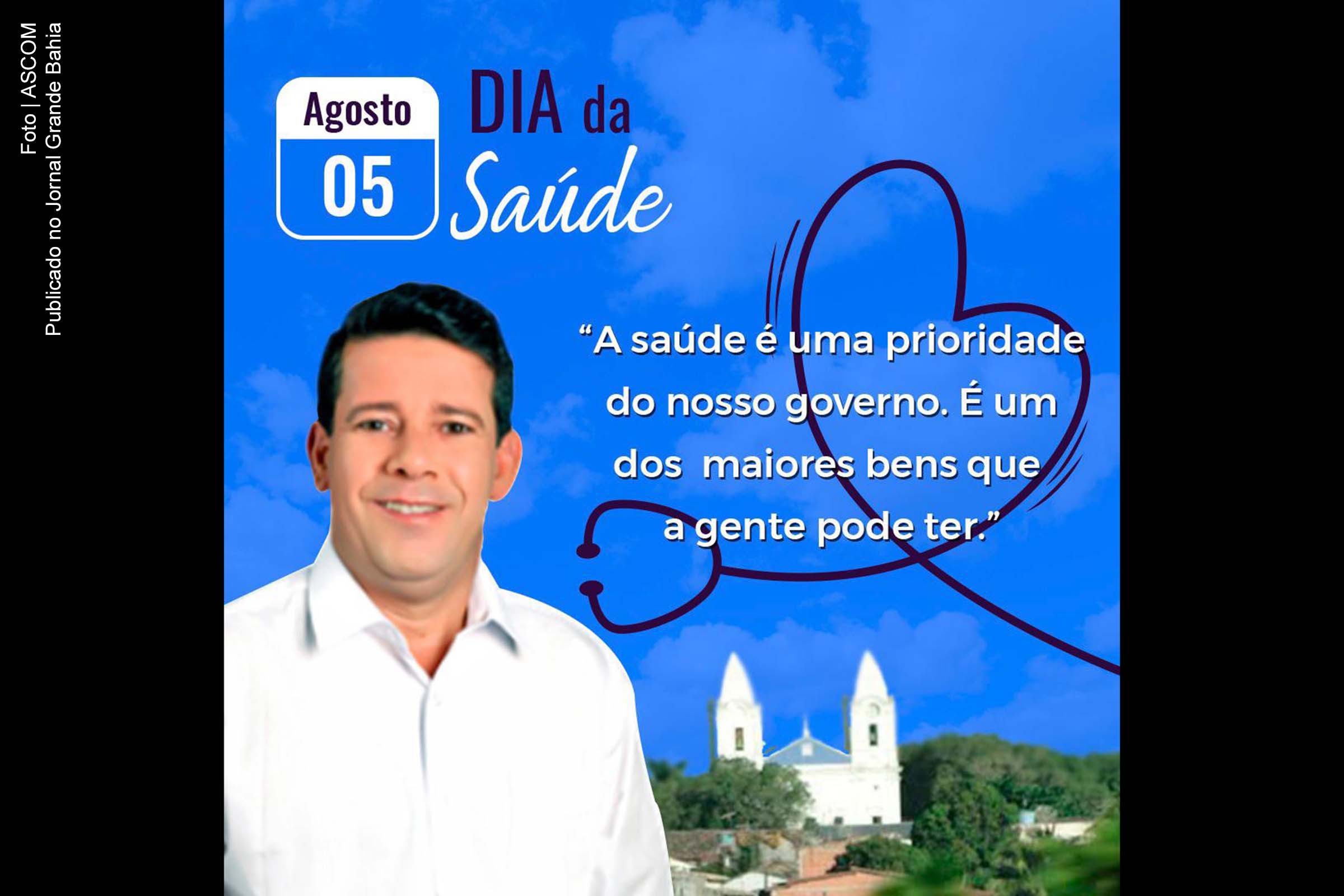 Prefeito José Carlos Araújo (Carlos Germano, PP) avalia investimentos na saúde do Município de São Gonçalo dos Campos.