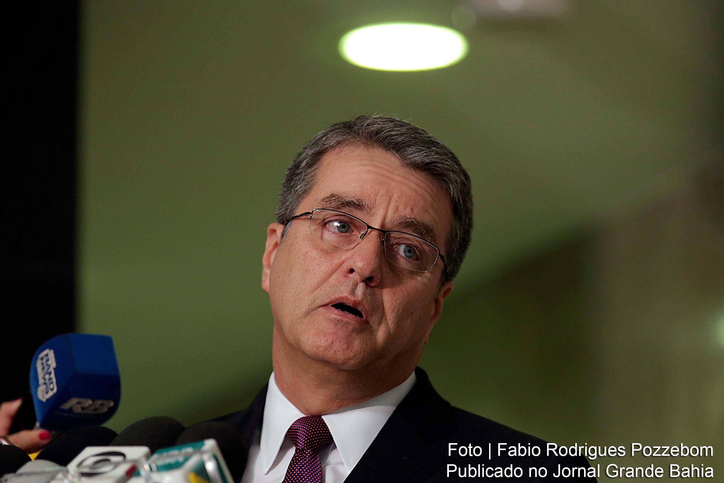 Roberto Azevêdo, diretor-geral da Organização Mundial do Comércio (OMC).