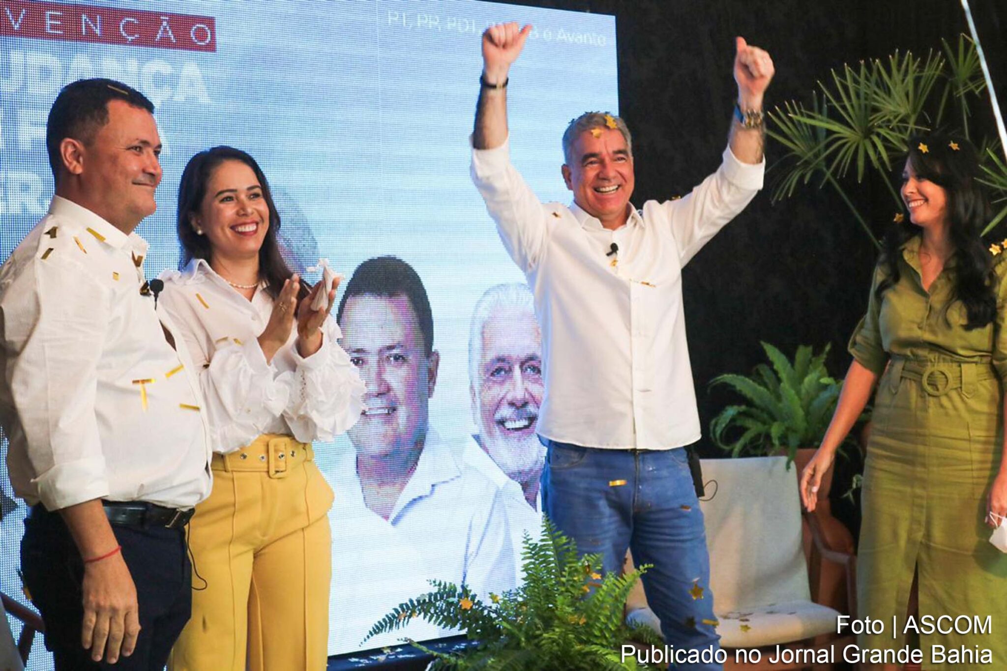 Candidatura de José Cerqueira Neto (Zé Neto, PT) à prefeito de Feira de Santana é confirmada em convenção suprapartidária.