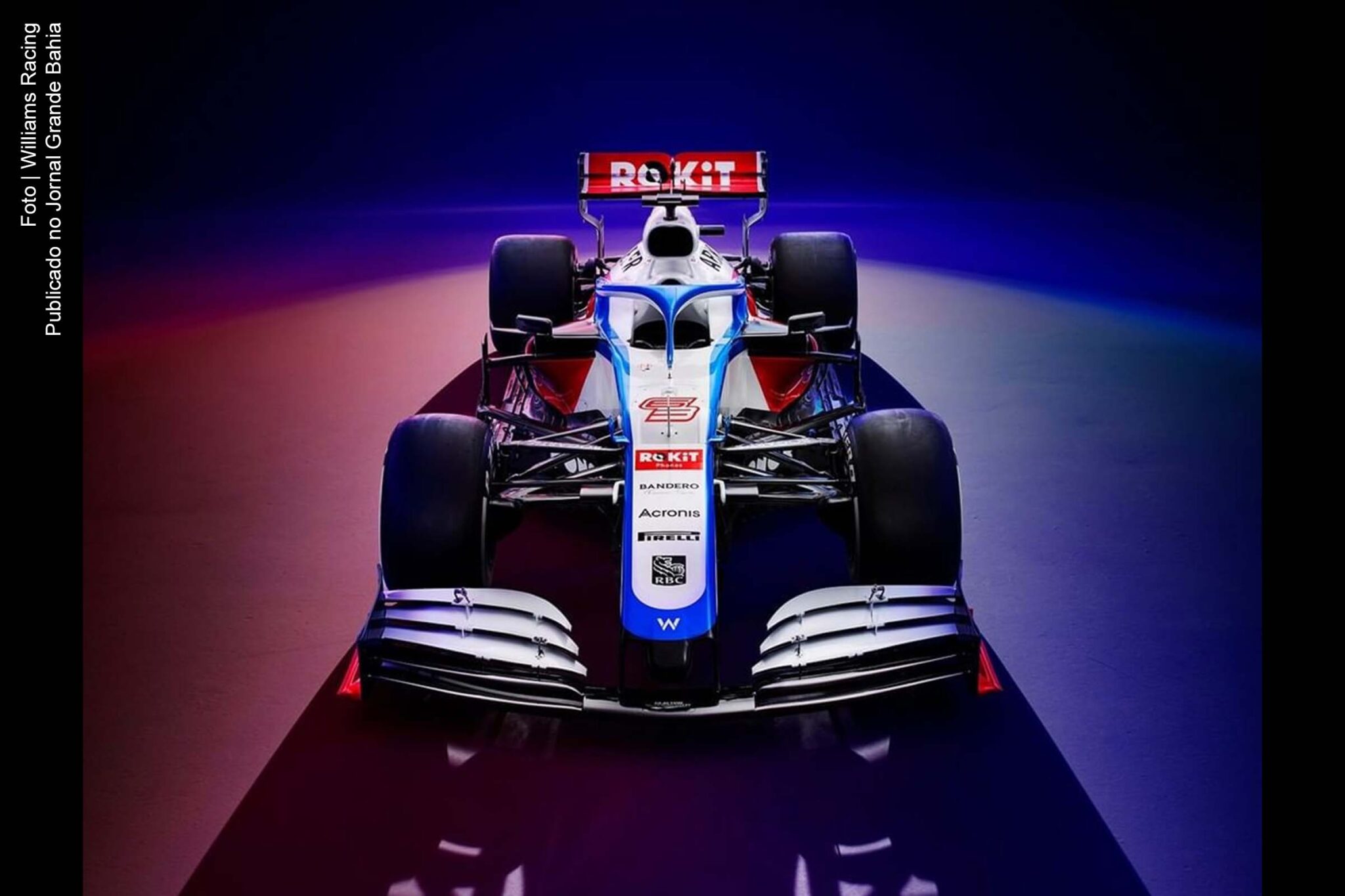 Carro da Williams para a temporada 2020 de Fórmula 1.