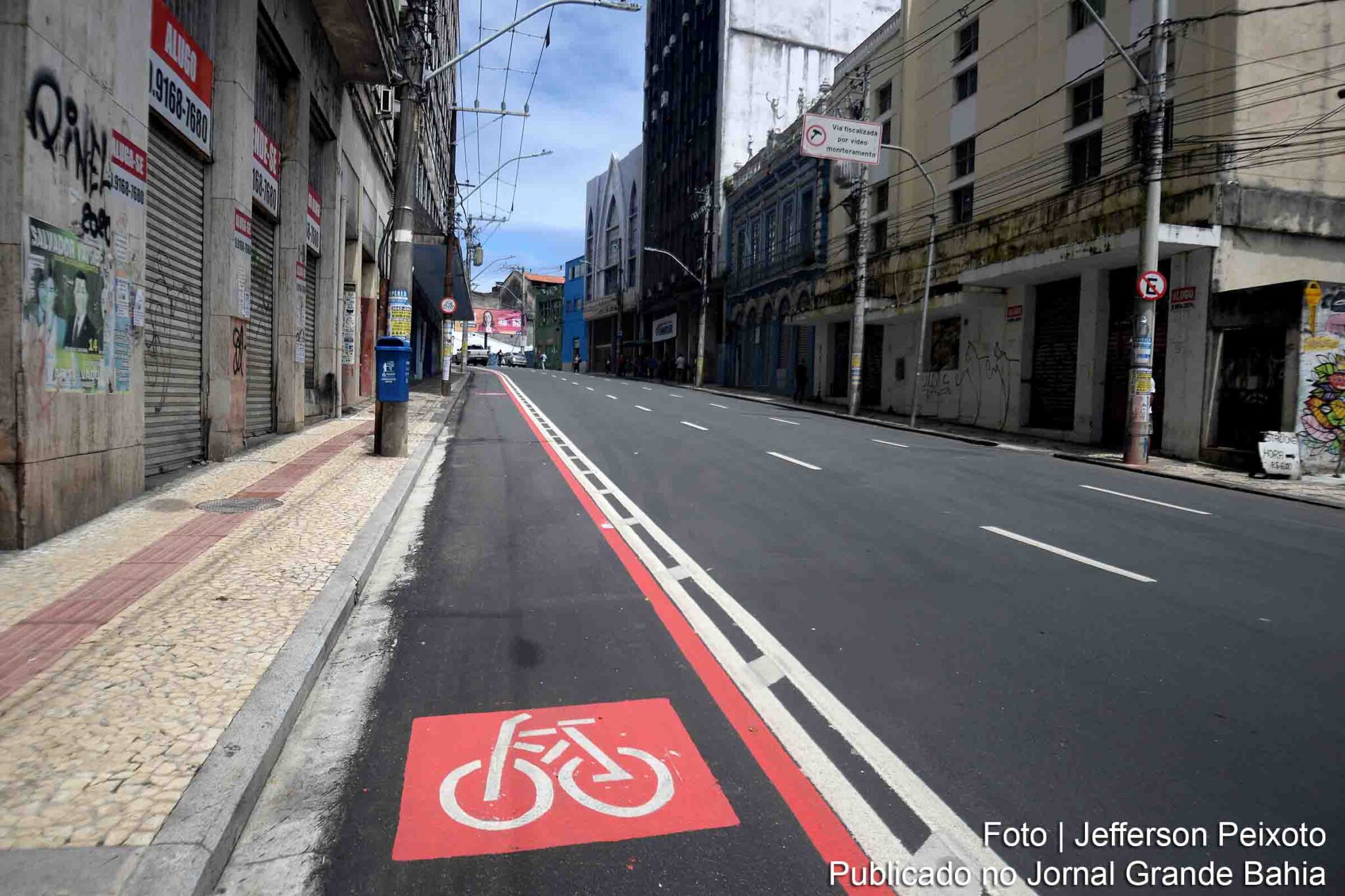 Projeto de ampliação das vias reservadas para ciclistas em mais 35km, até o final de 2020.