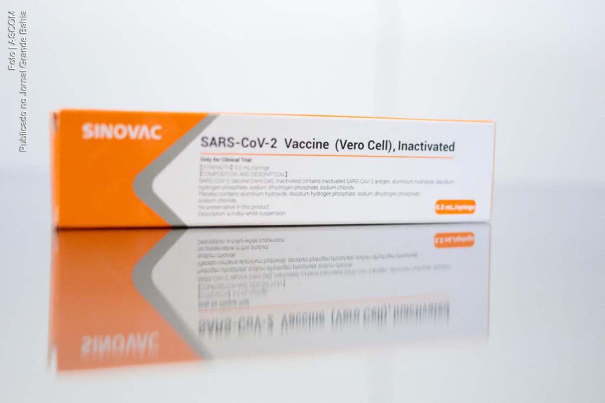 CoronaVac está na última etapa de estudos em humanos.