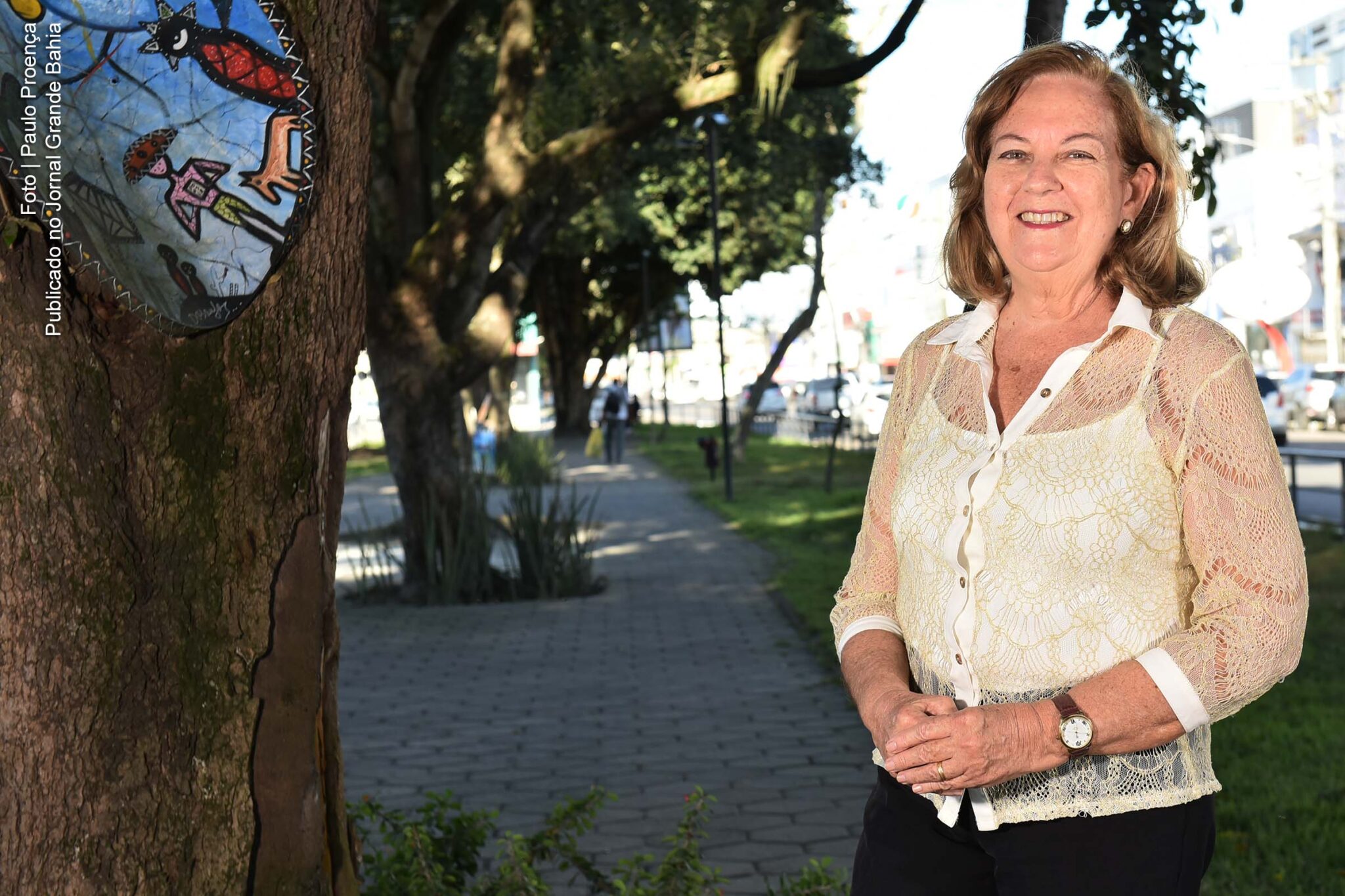 Delegada Martine Velloso (PP) propõe elevar o debate sobre o direito da mulher da Feira de Santana, ao pleitear mandato de vereadora.