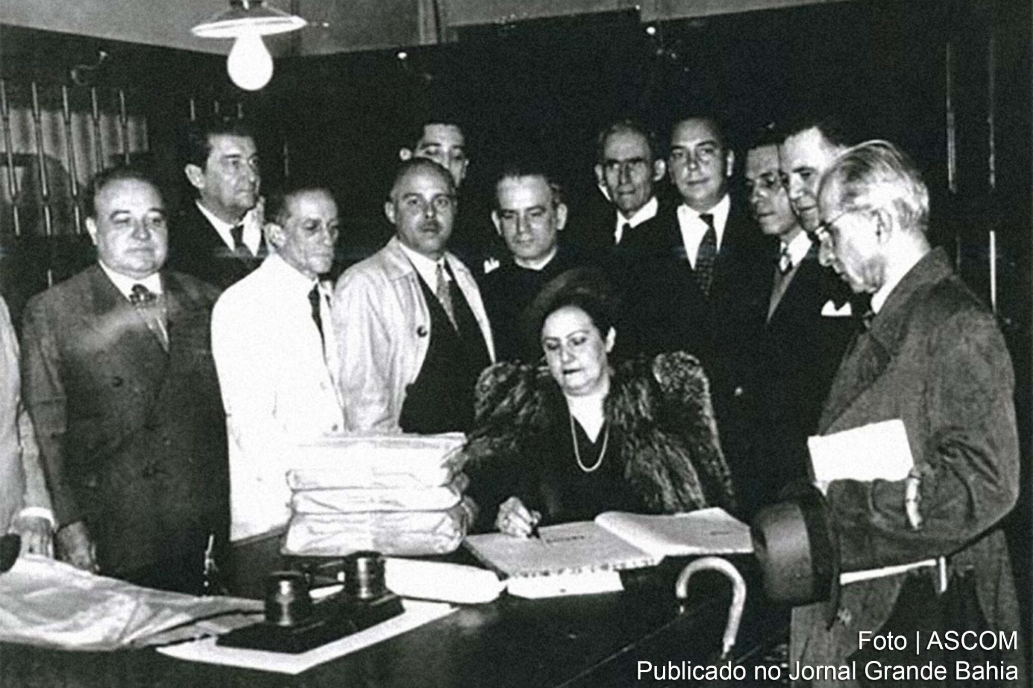 Edith Mendes da Gama e Abreu, que foi também uma das pioneiras do feminismo na Bahia e no Brasil.