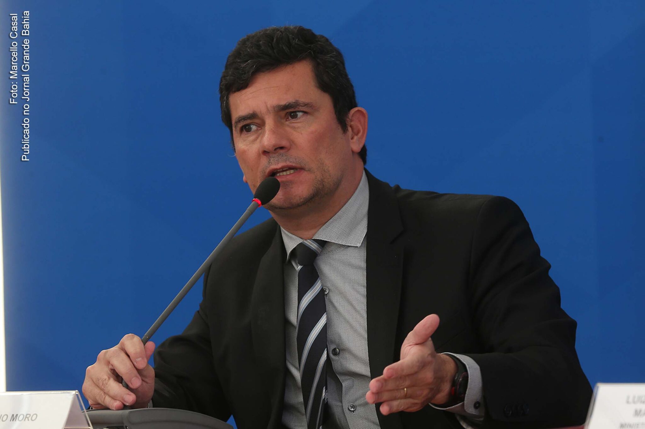 Sérgio Moro, ex-ministro da Justiça do Governo Bolsonaro.