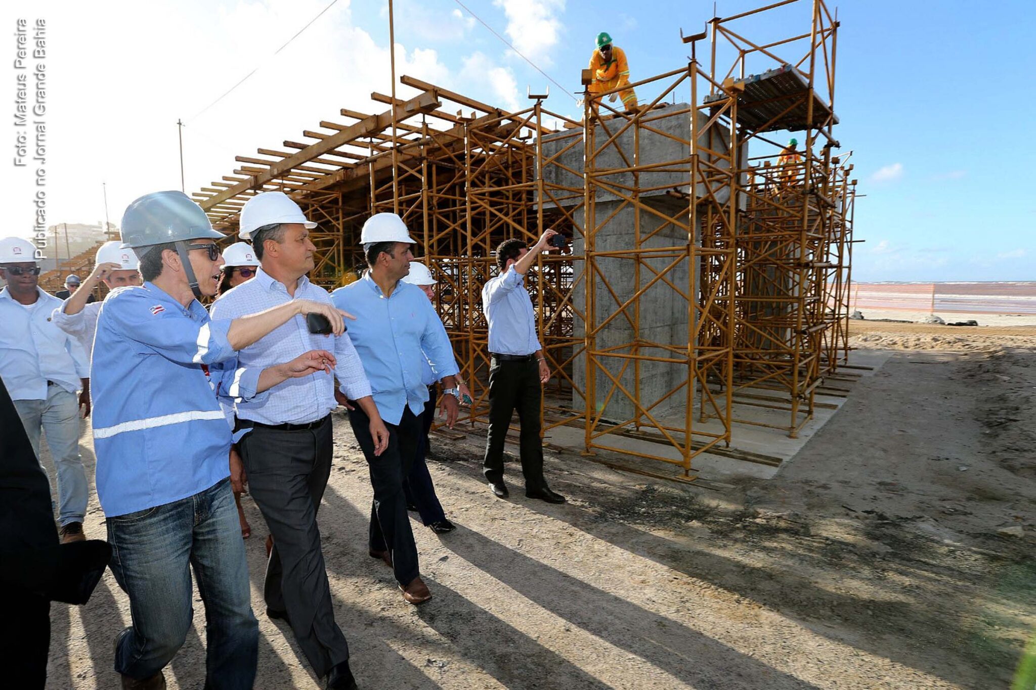 Governador Rui Costa prossegue com a política de inaugurações e autorizações para construção de pontes e modernização da infraestrutura da Bahia.