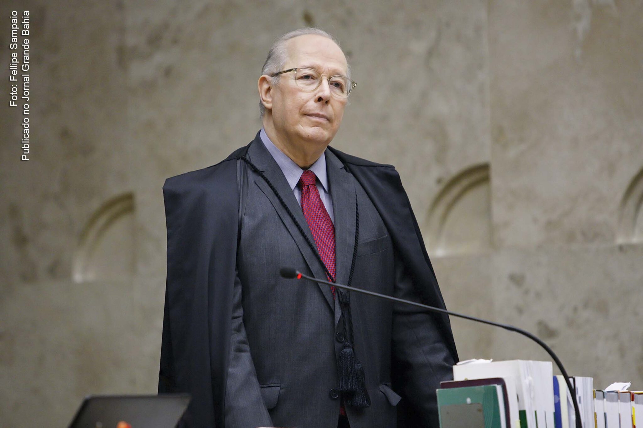 Ministro do STF Celso de Mello.