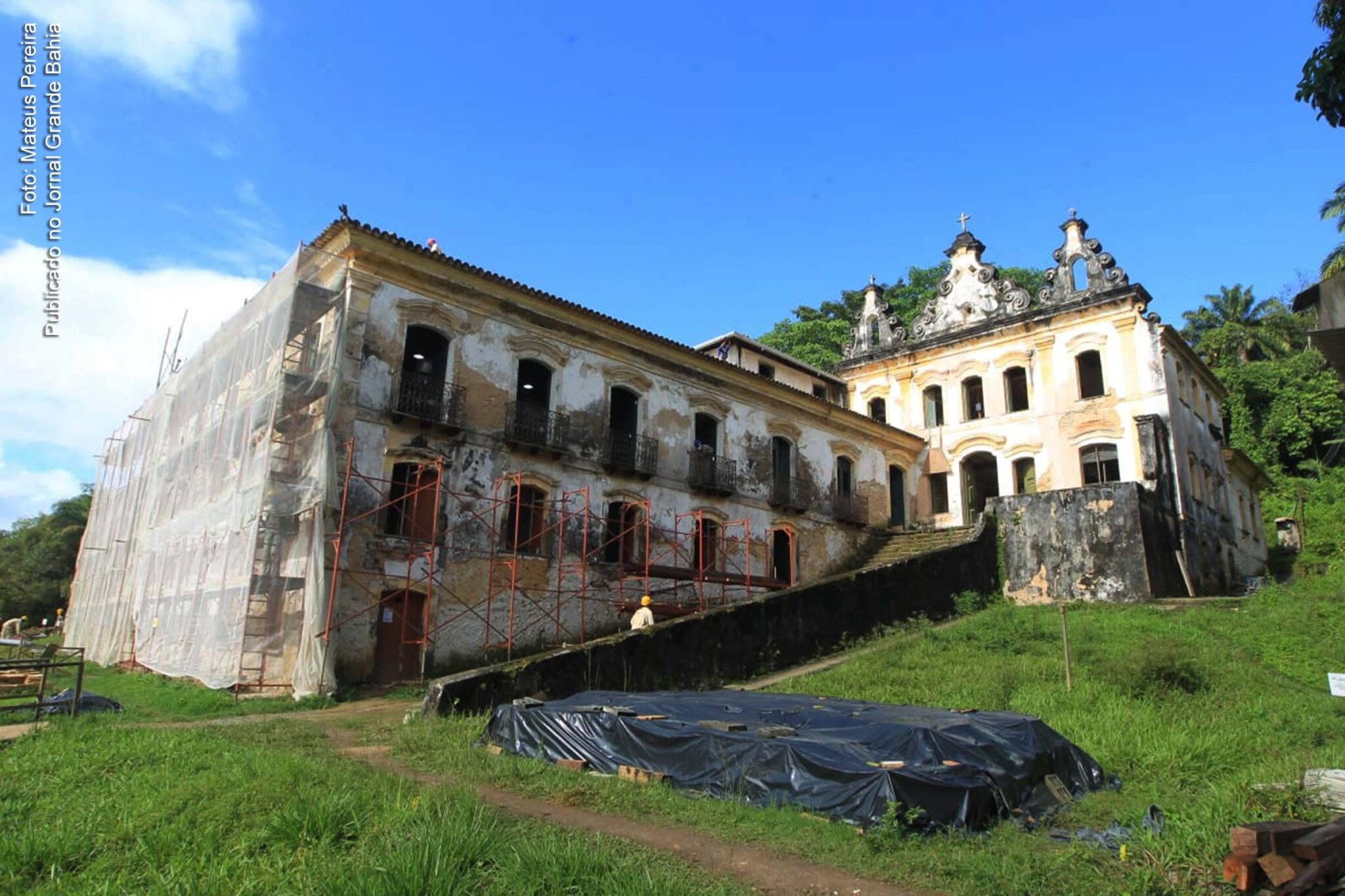 Restauração do Museu do Recôncavo Wanderley de Araujo Pinho, em Candeias.